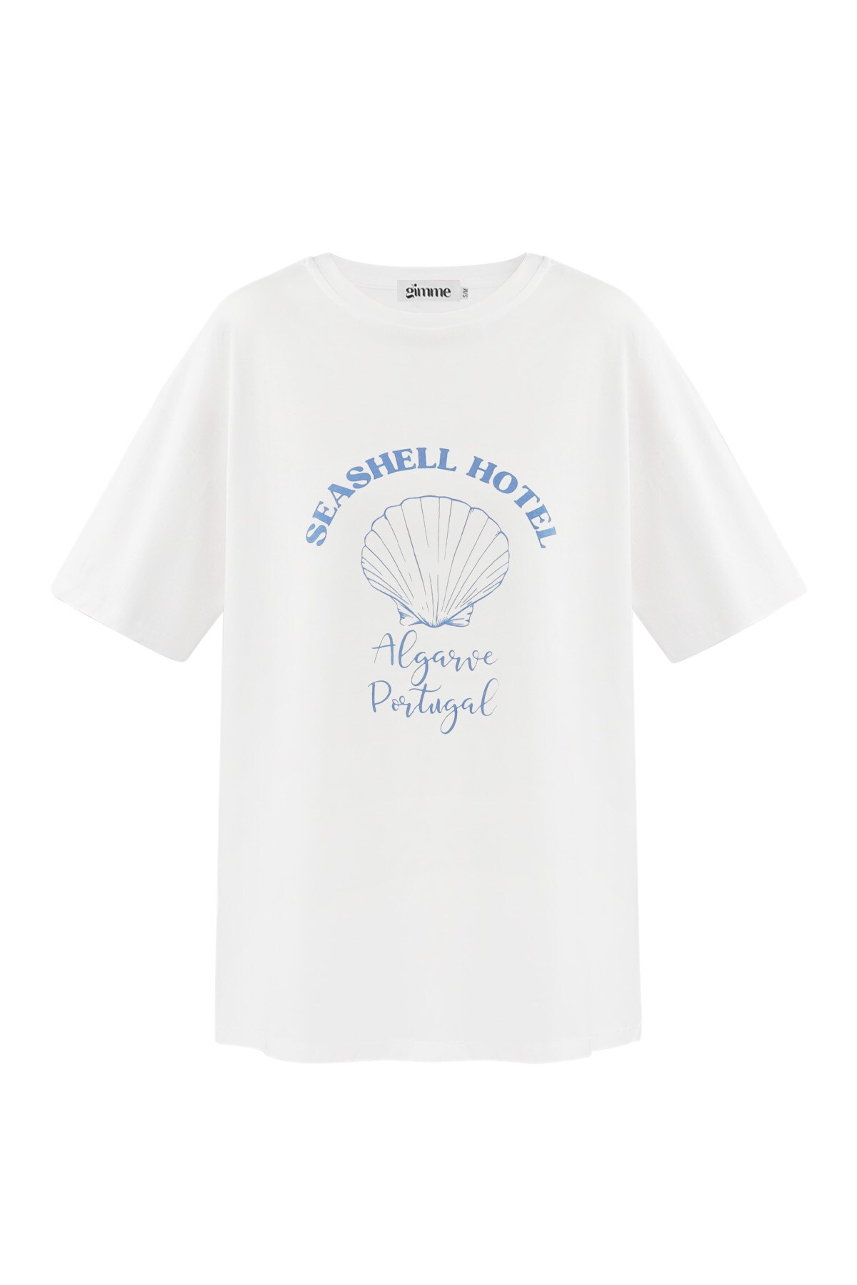 Seashell Hotel shirt - white 