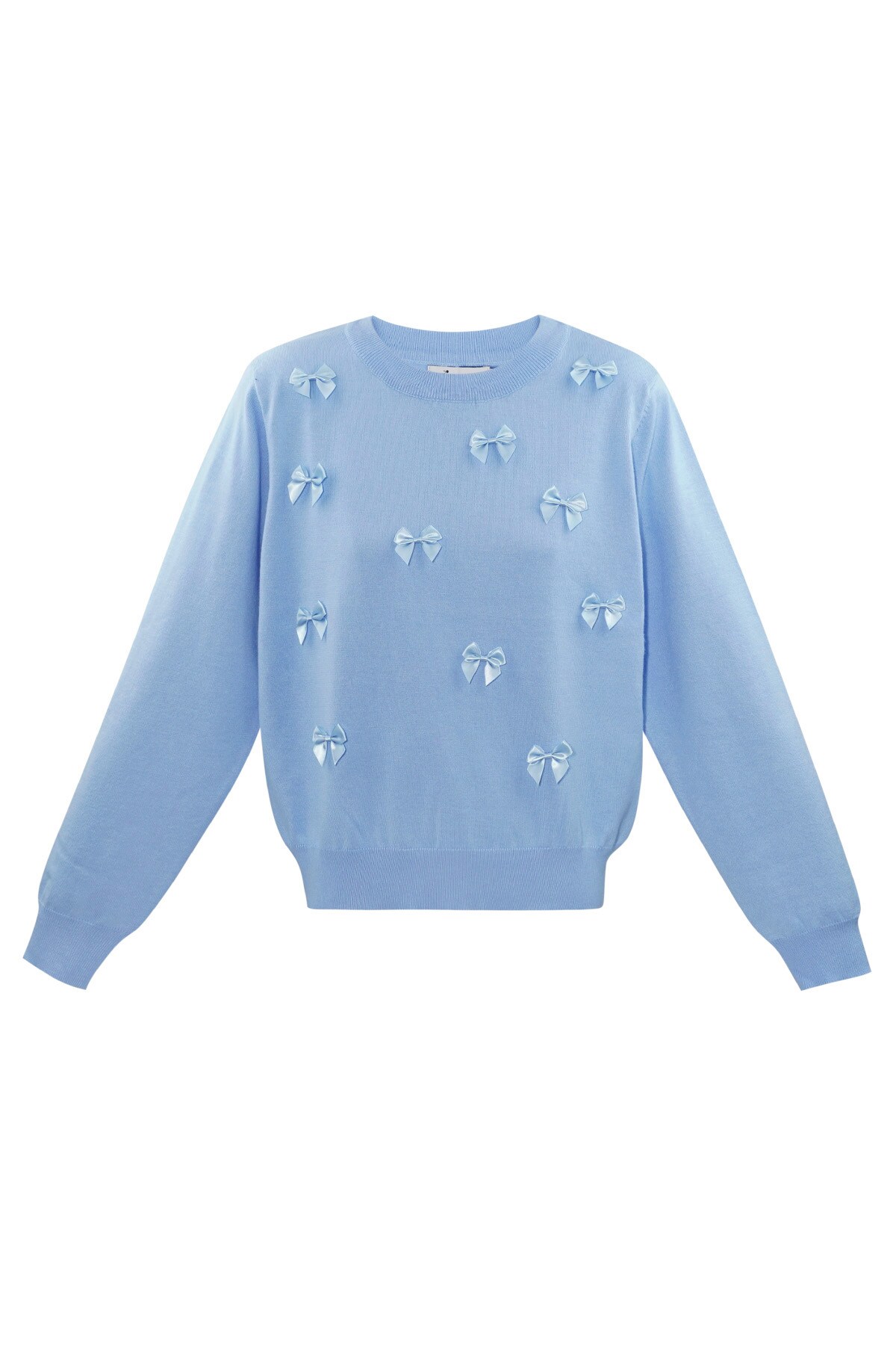 Bow & Grace sweater - blue h5 