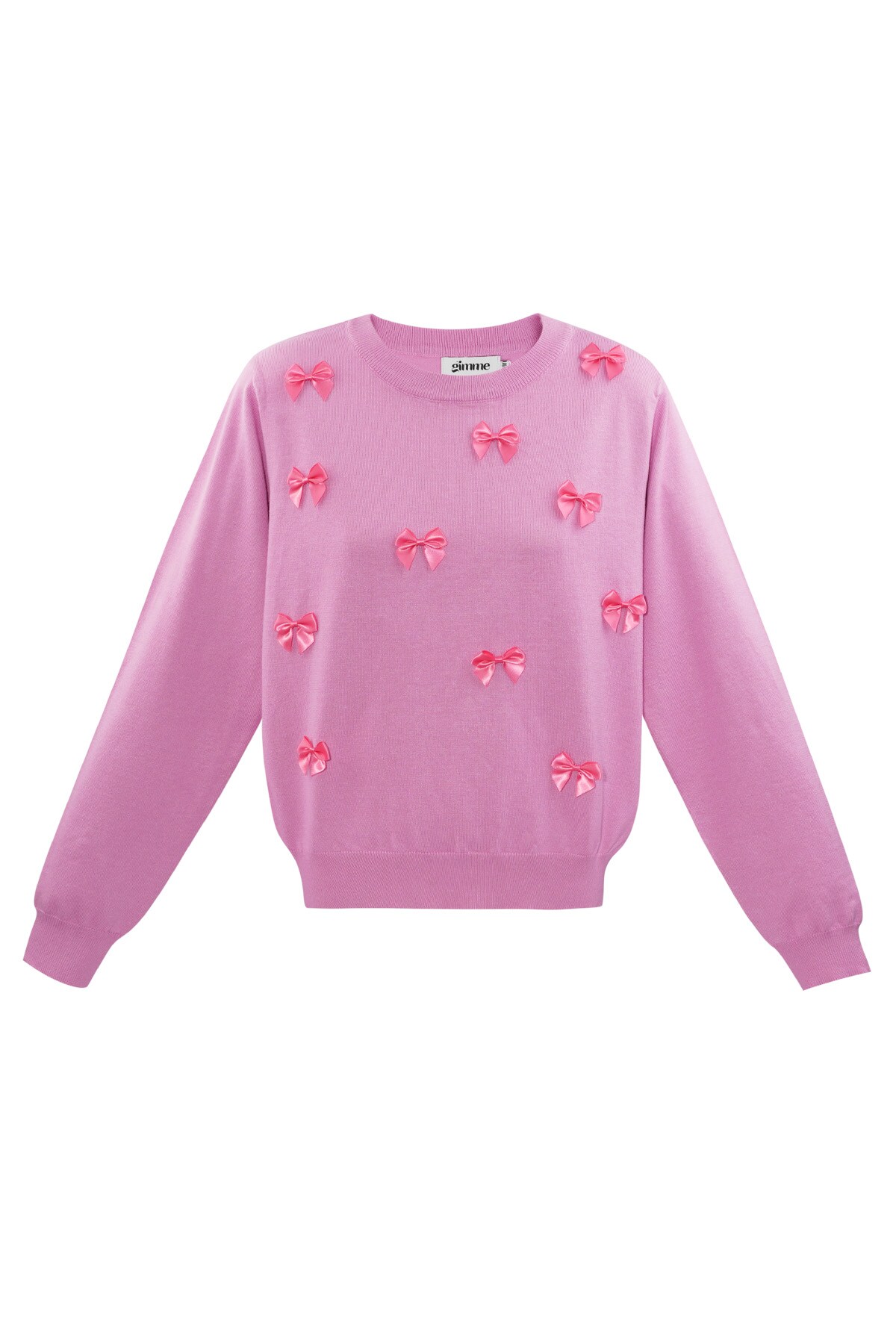 Bow & Grace sweater - pink h5 