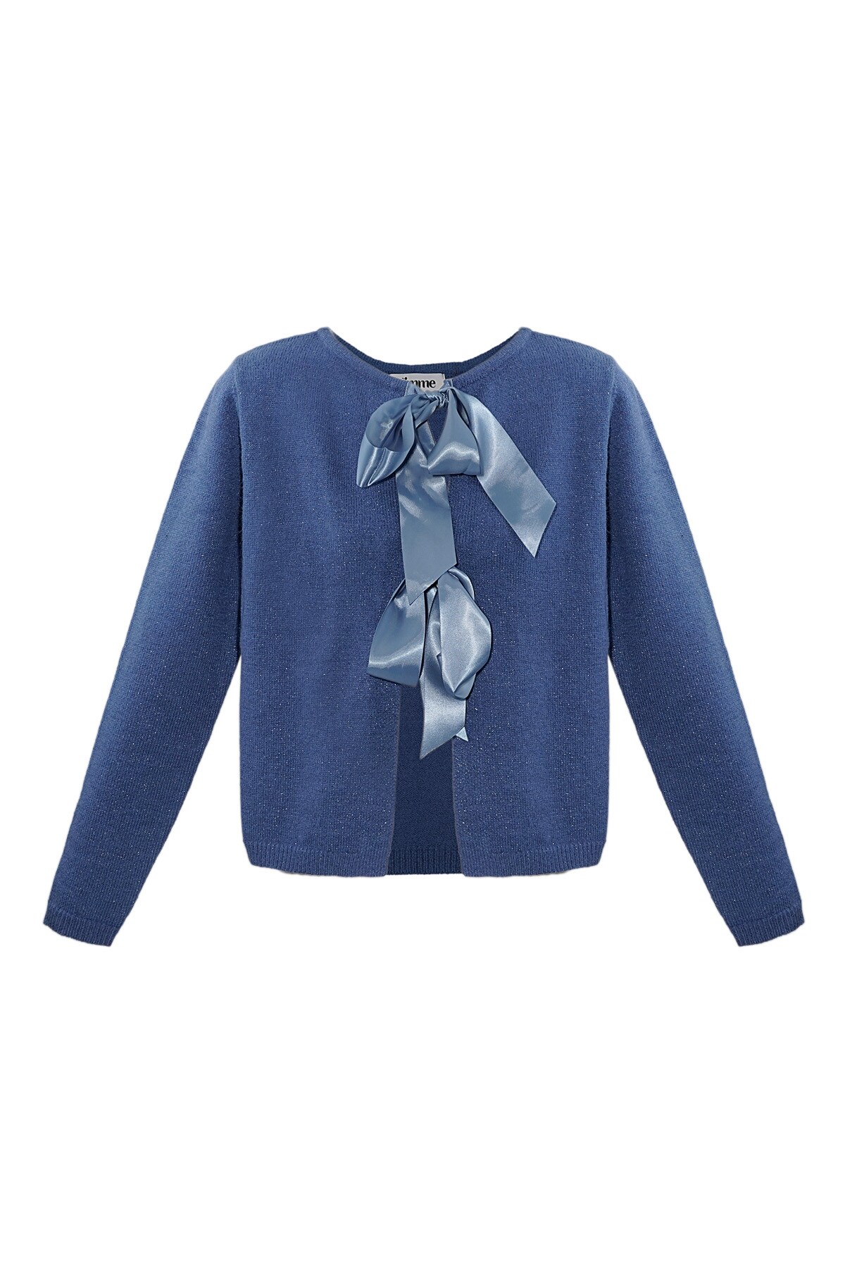 Ribbon Romance cardigan - blue h5 