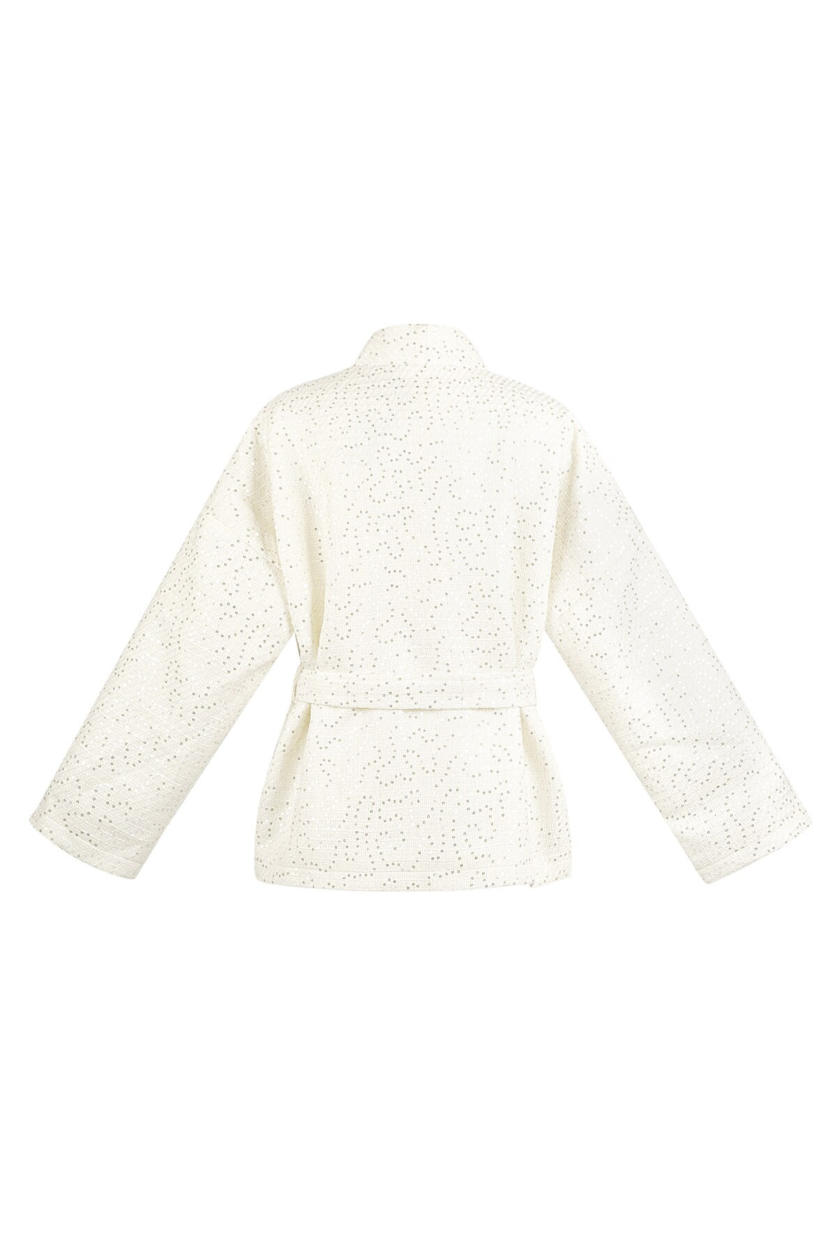 Glitter dream jacket - off white Picture6