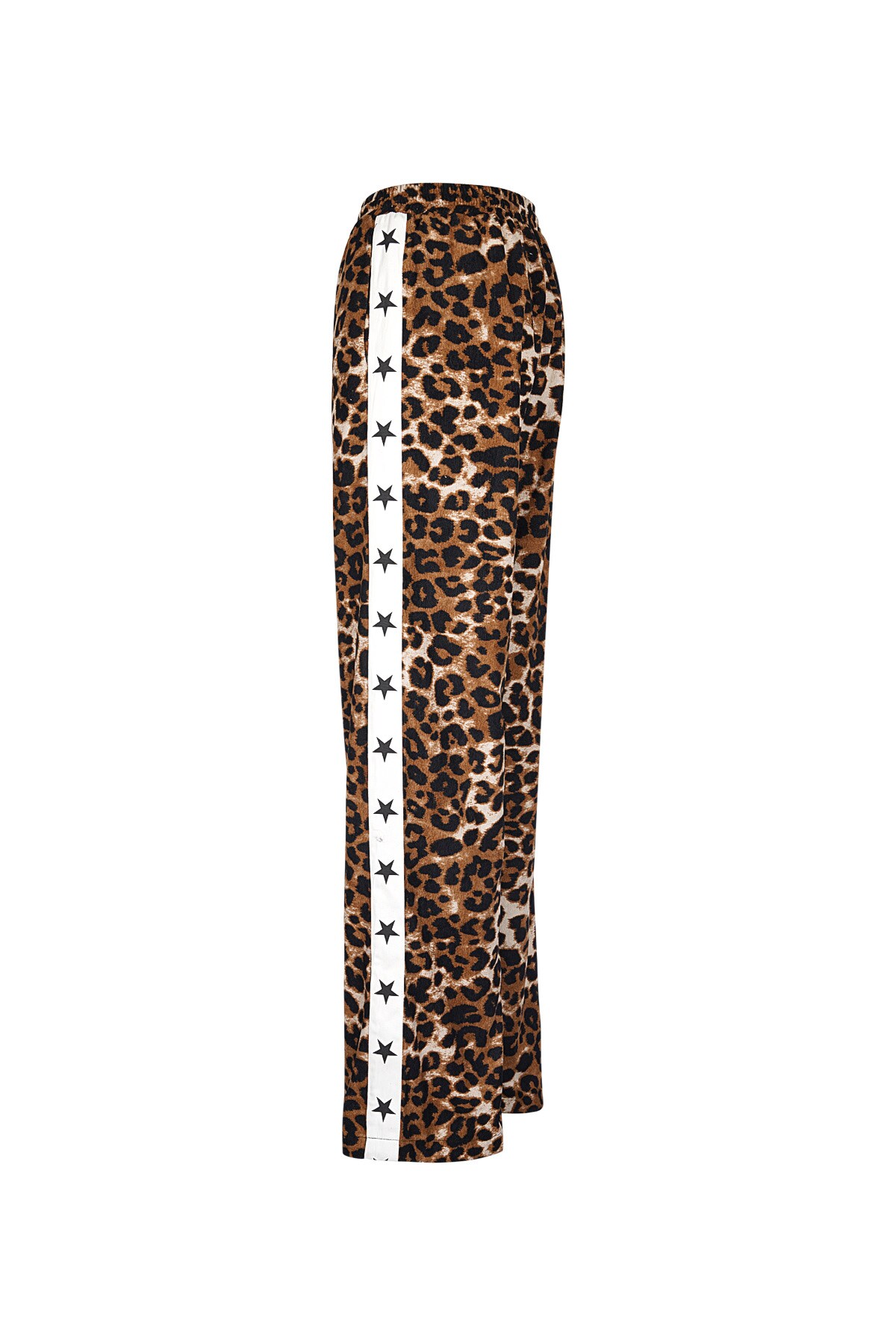 Wild Leopard trousers with stripes - brown Picture6