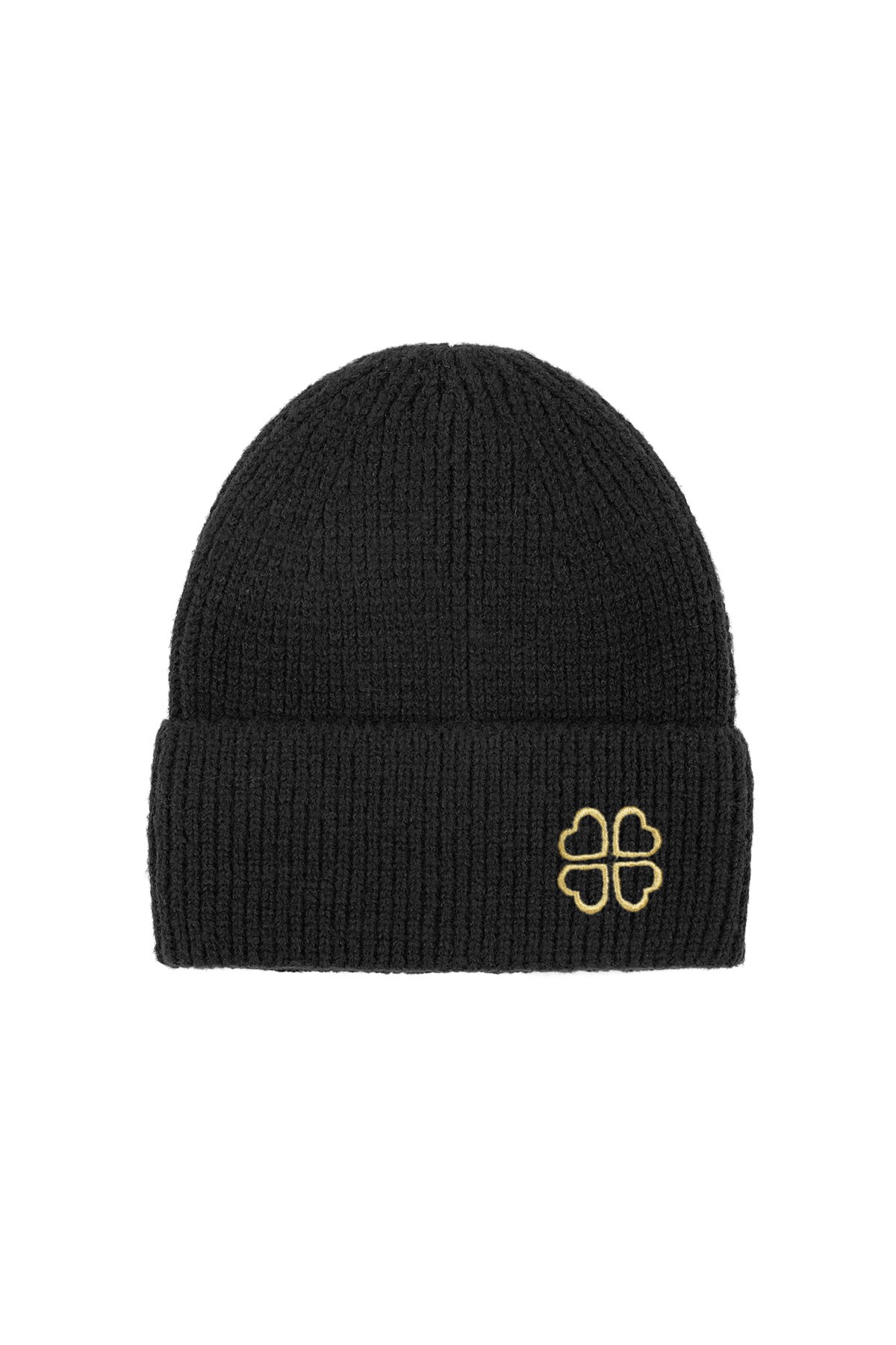 Lucky beanie - black h5 