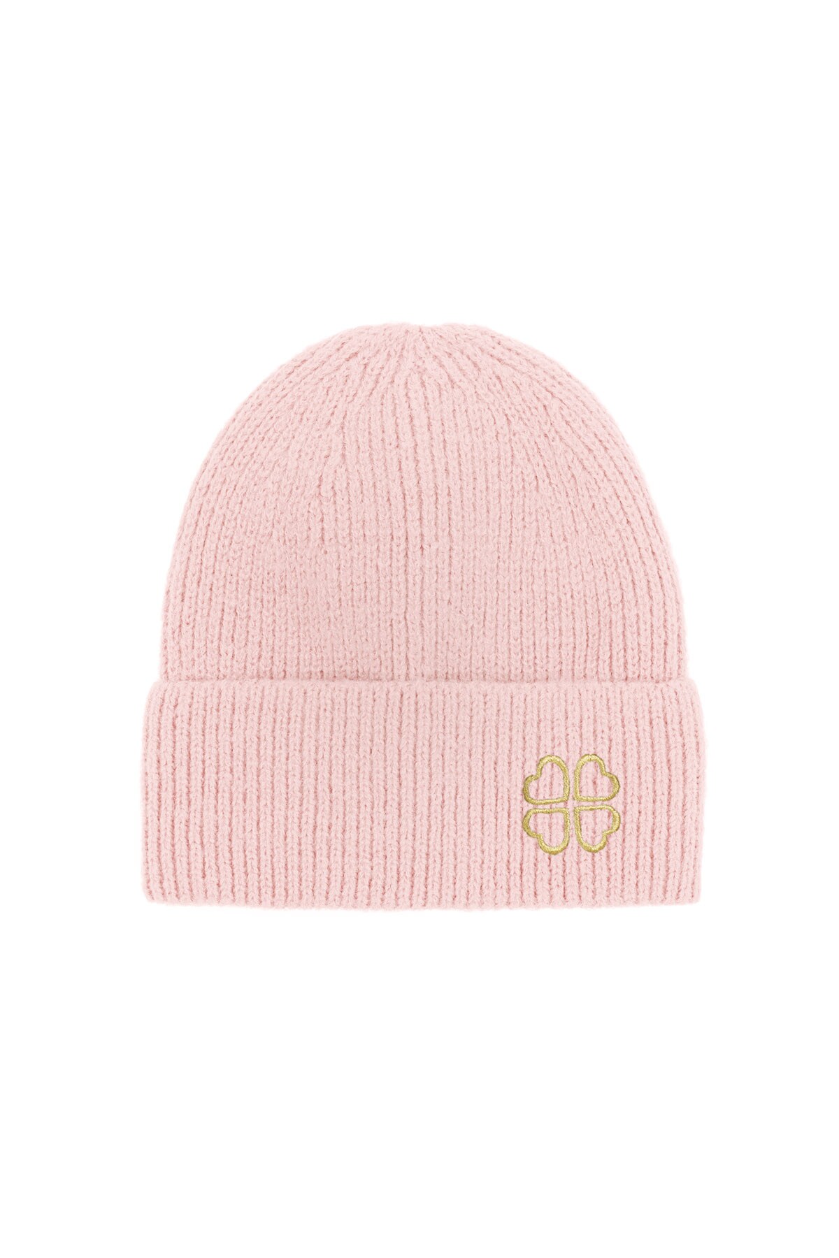 Lucky beanie - pink h5 