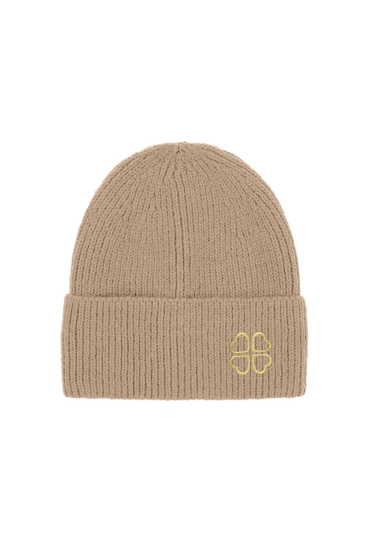 Lucky beanie - beige h5 