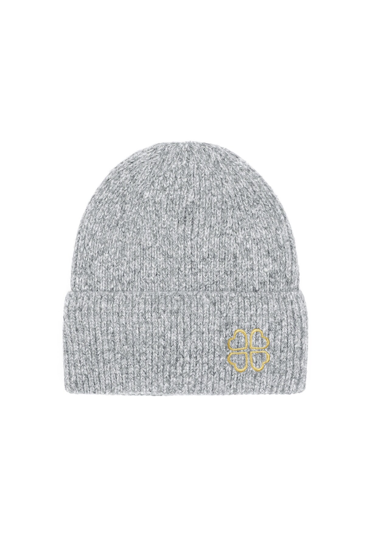 Lucky beanie - grey h5 