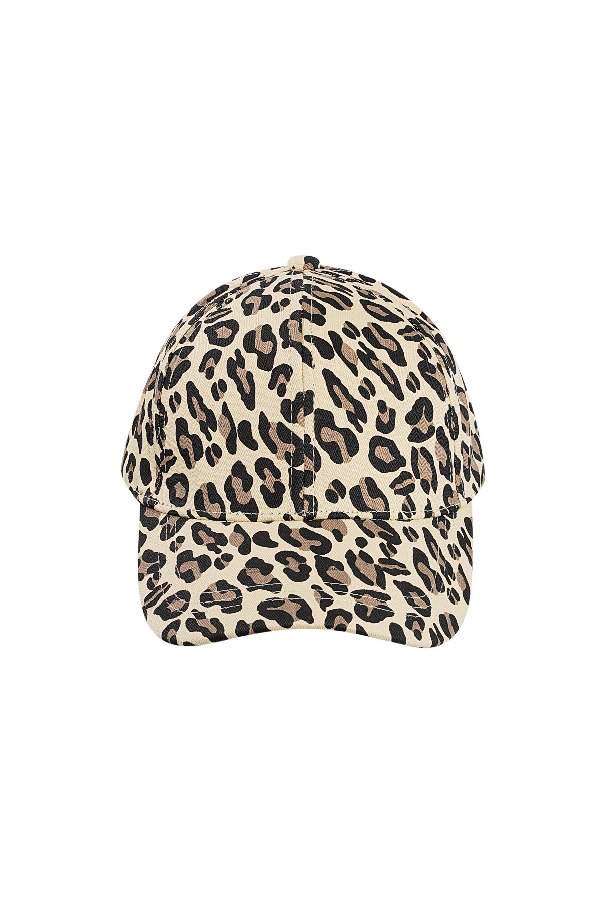 Leopard print cap - beige Picture3