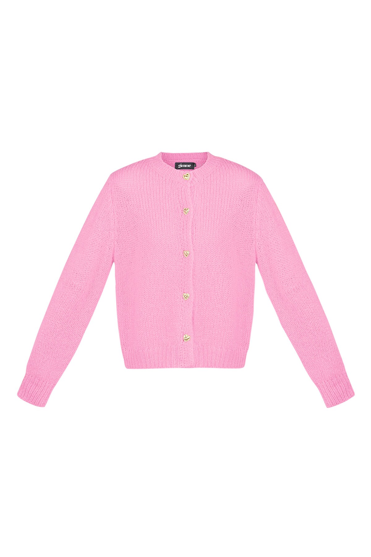 Love Knit Cardigan - pink h5 