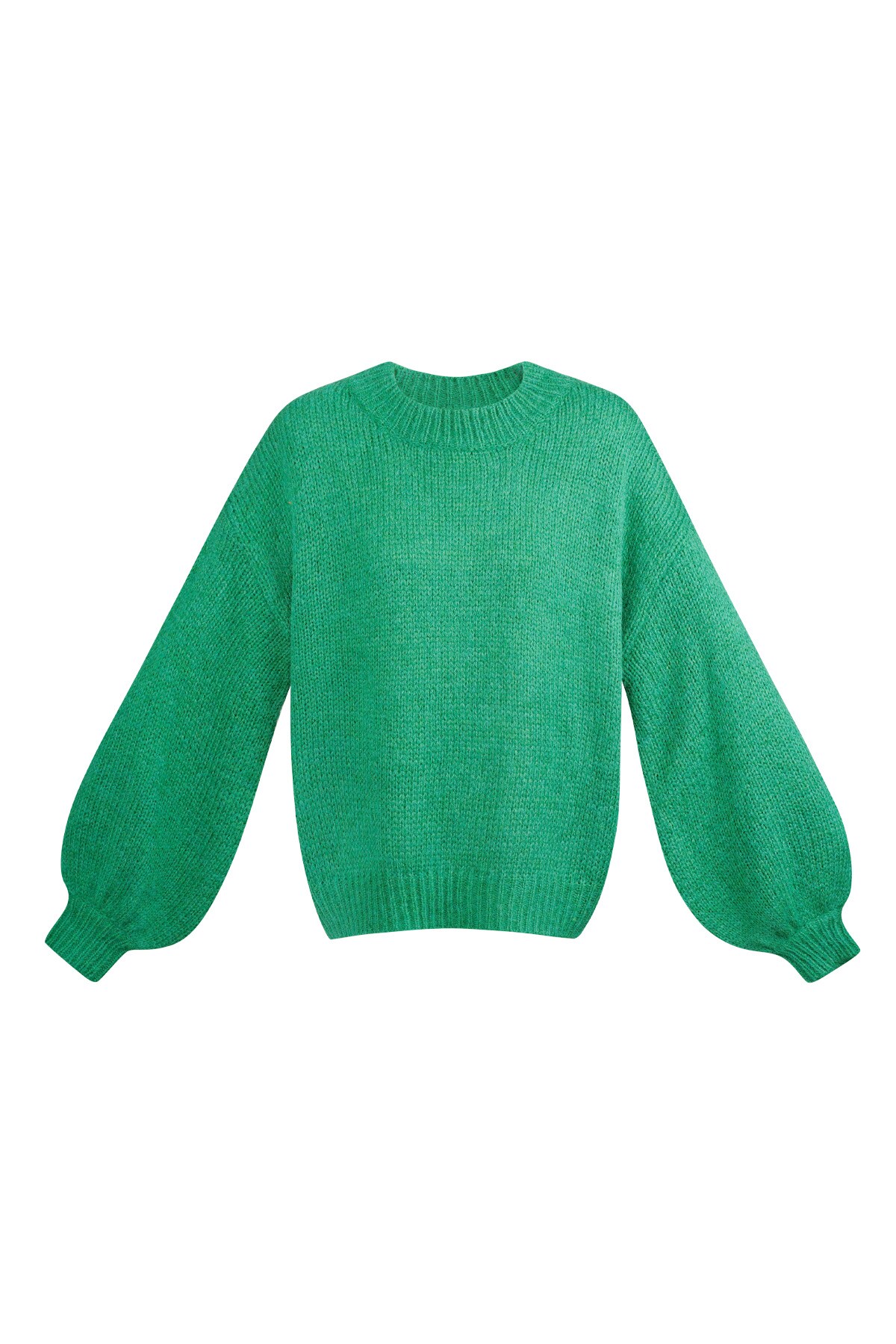 Winter essential sweater - green 