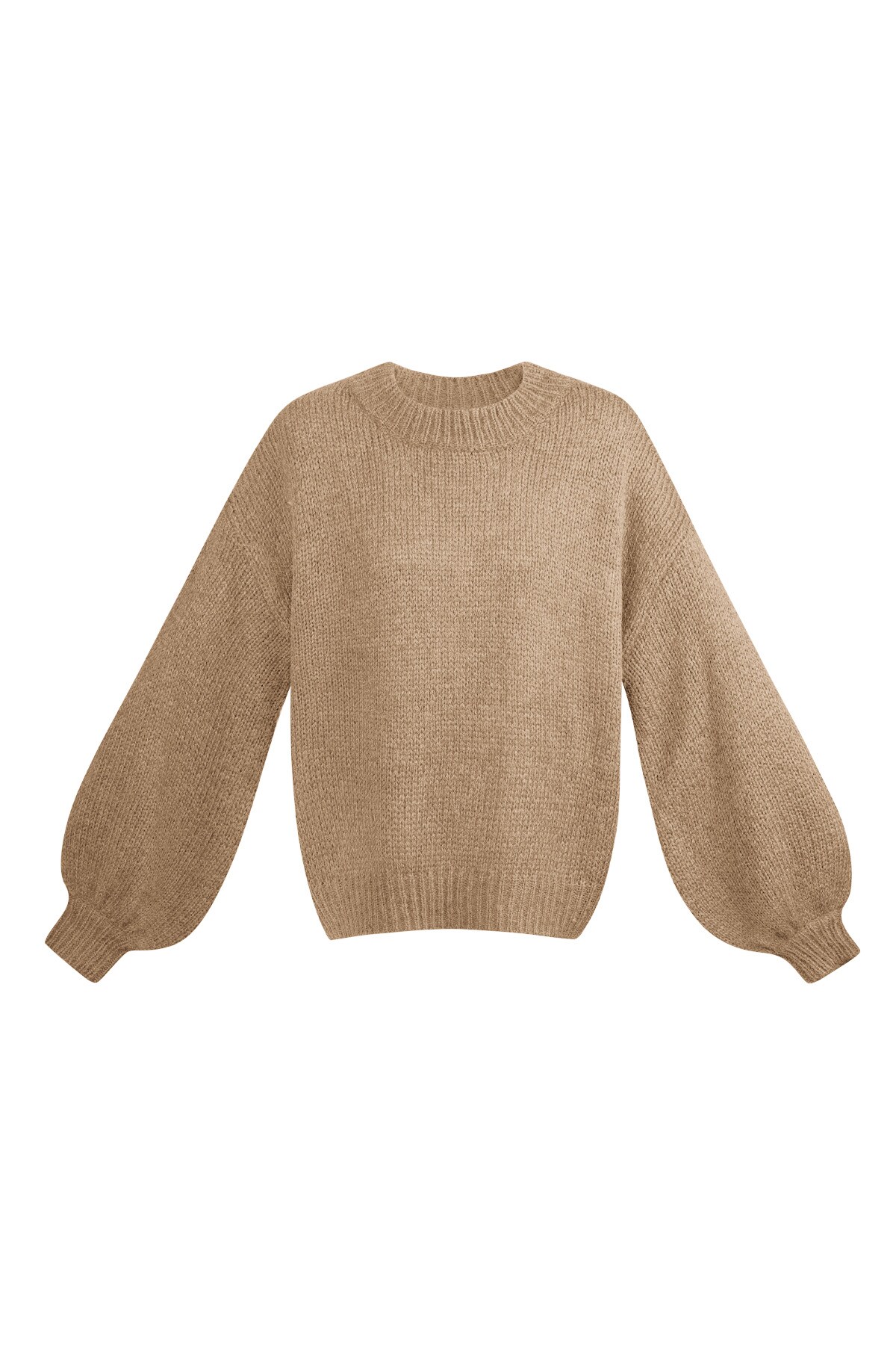 Winter essential sweater - camel 