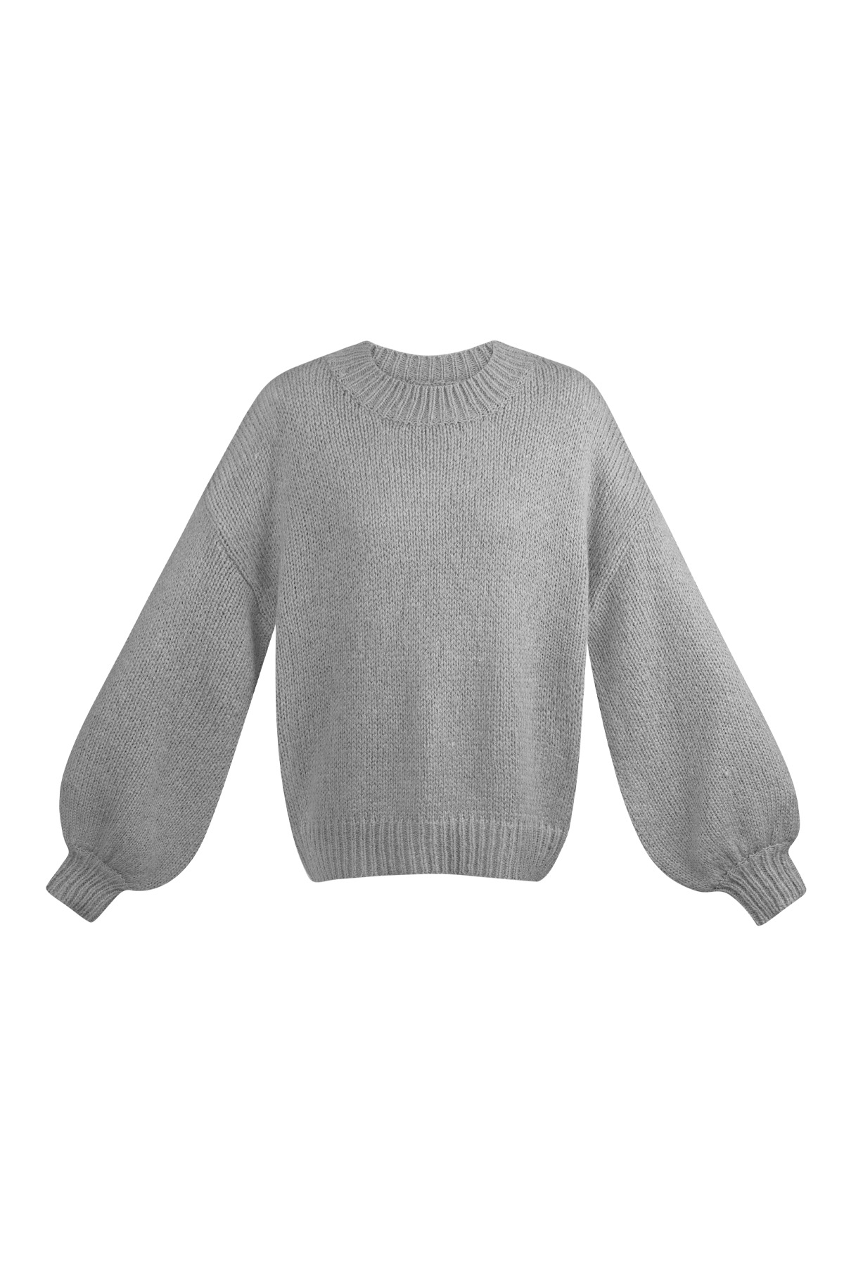 Winter essential sweater - grey