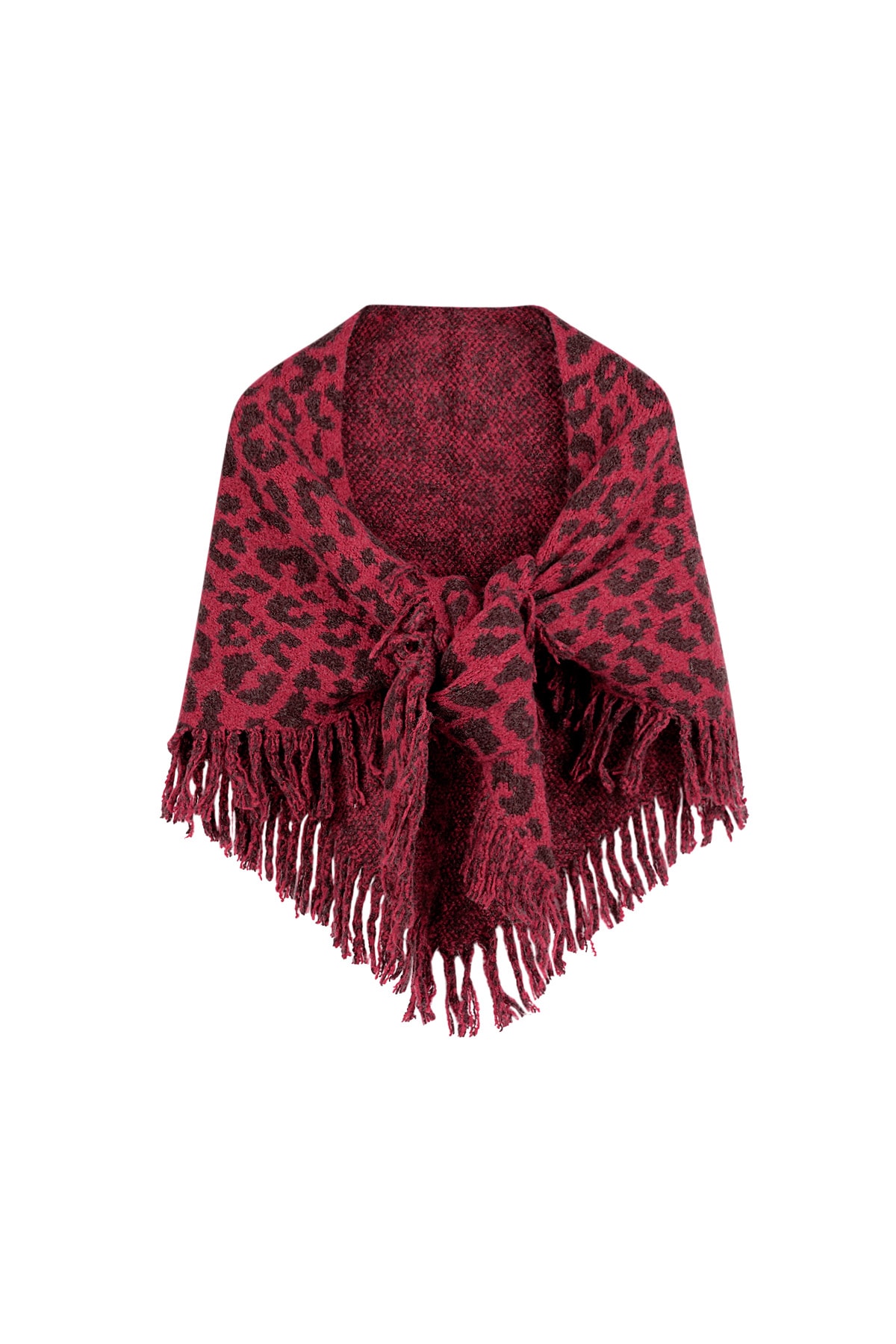 Forever wild scarf - red