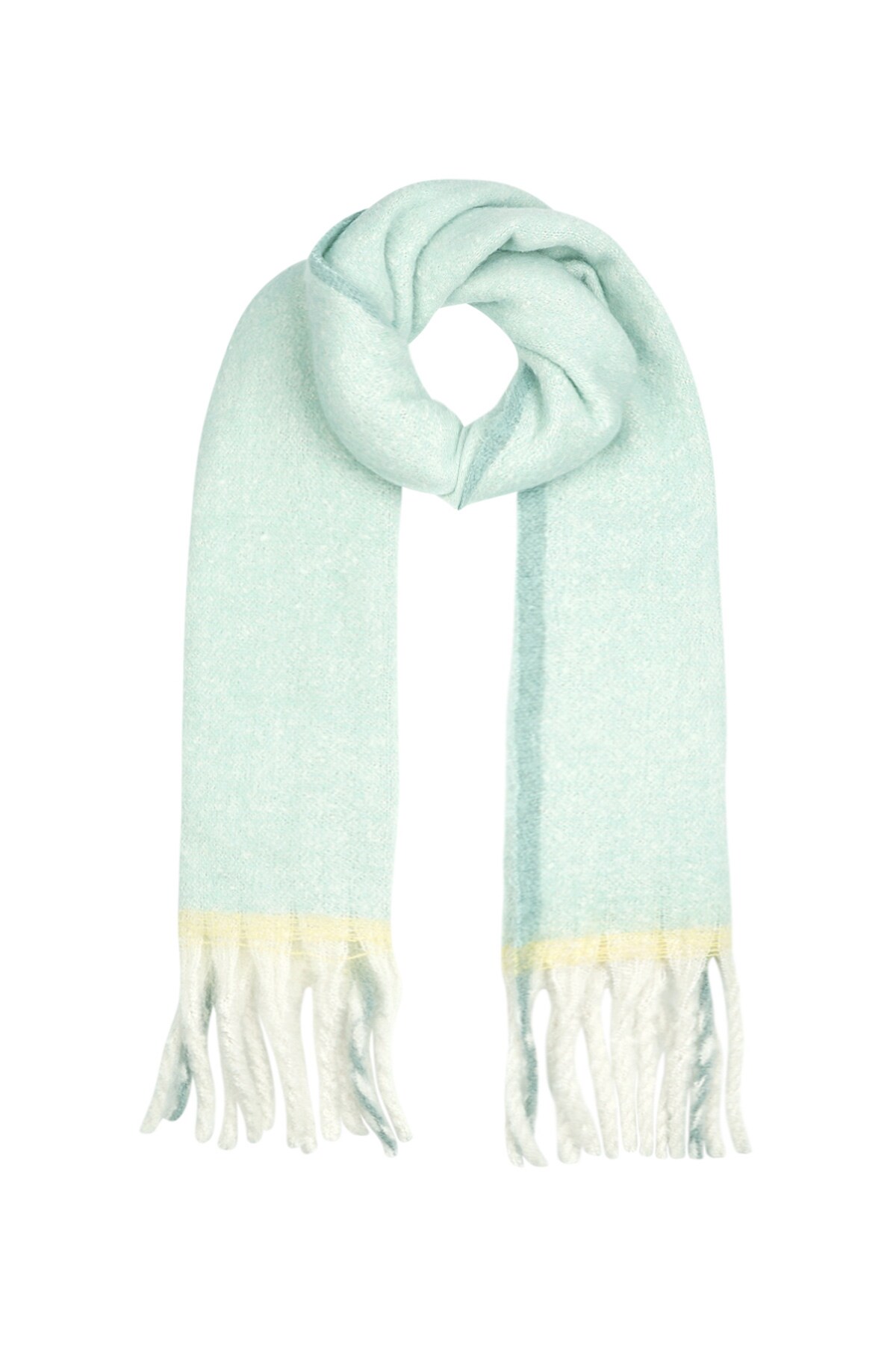 Cold comfort scarf - mint h5 