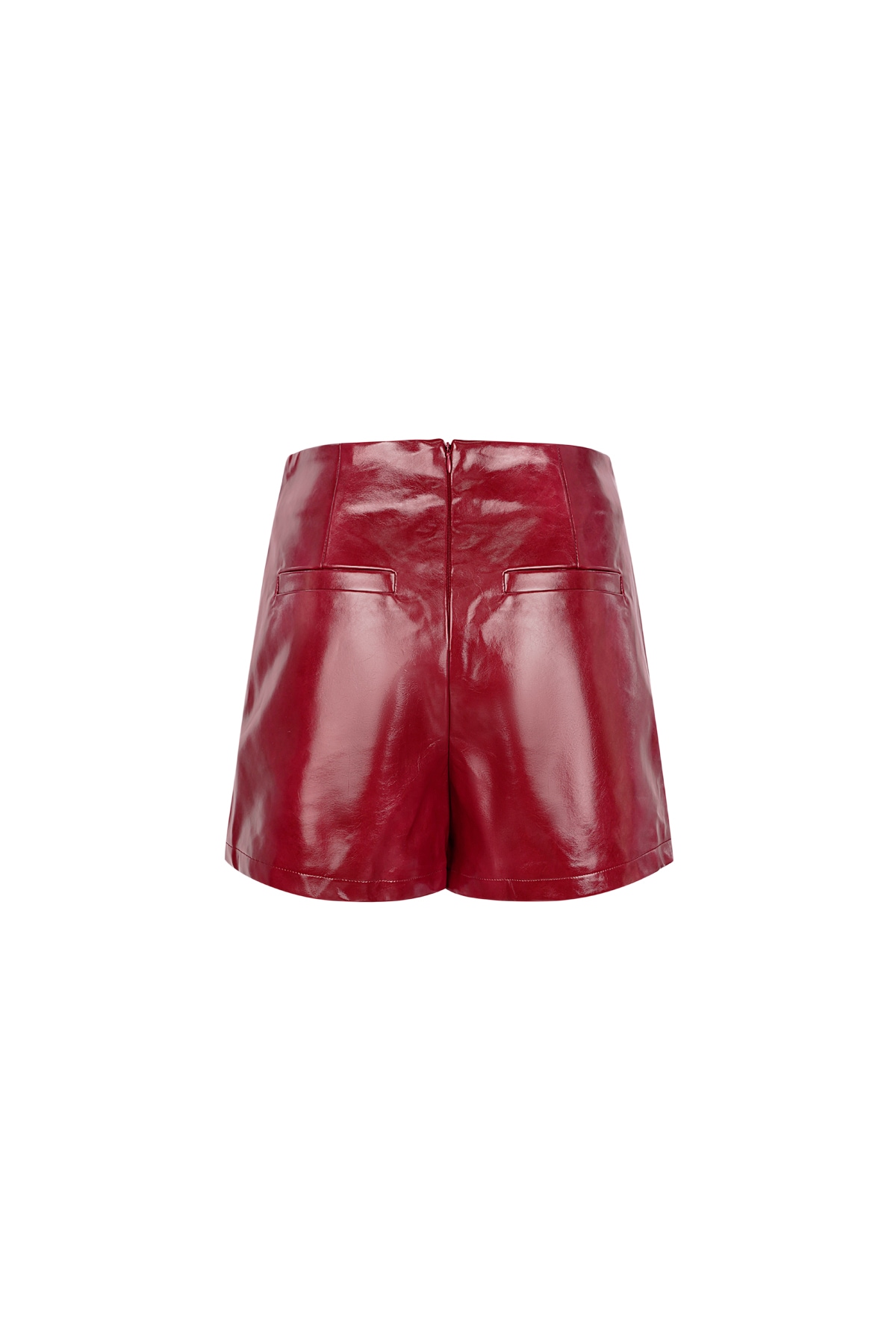 Trendy PU skort - Red h5 Picture2