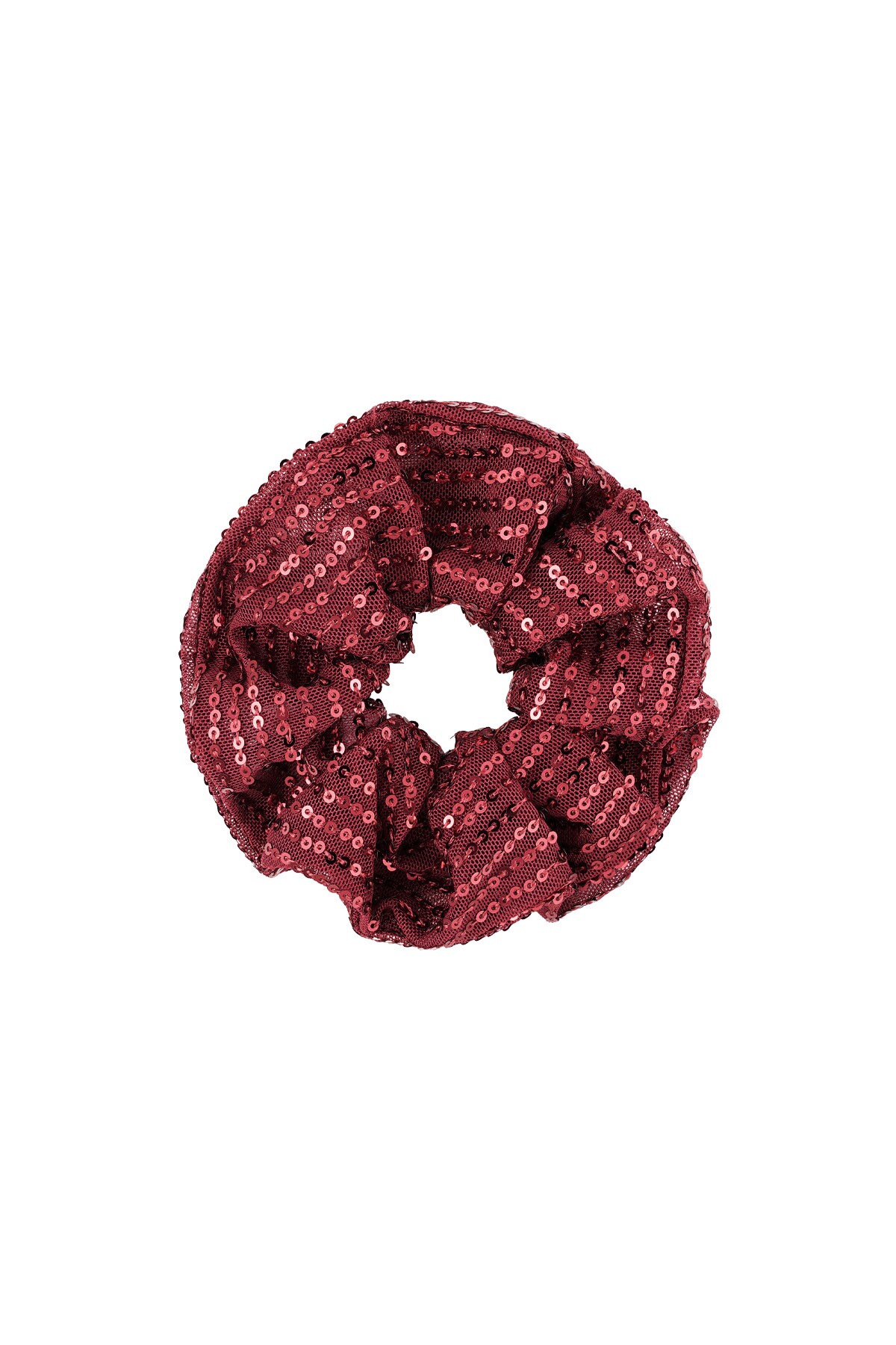 Glitter scrunchie - red h5 