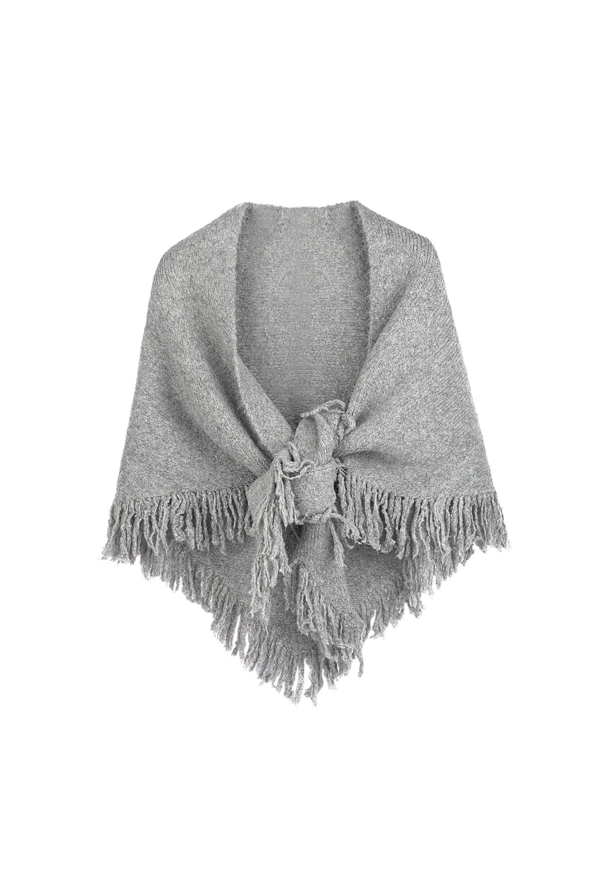 Everyday elegance scarf - grey h5 