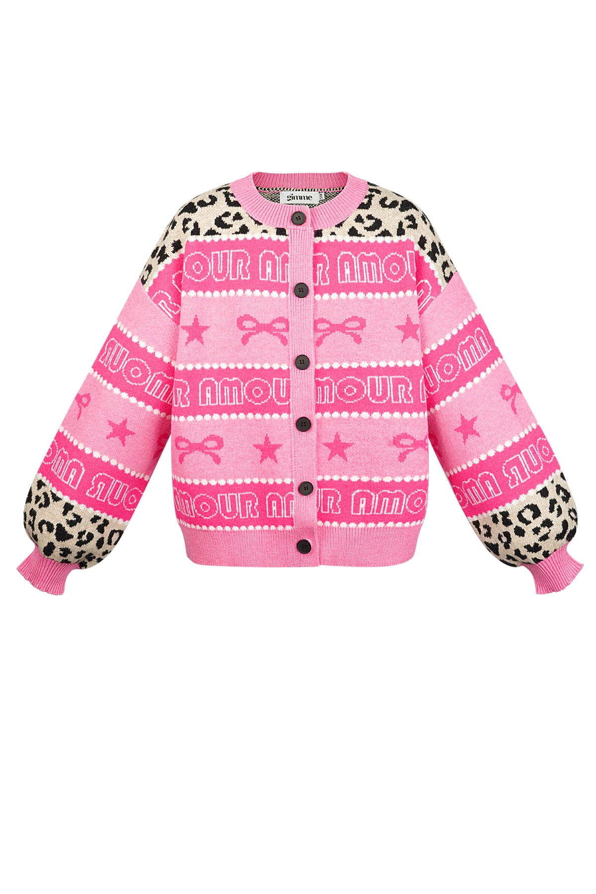 Vest amour baby - Roze 