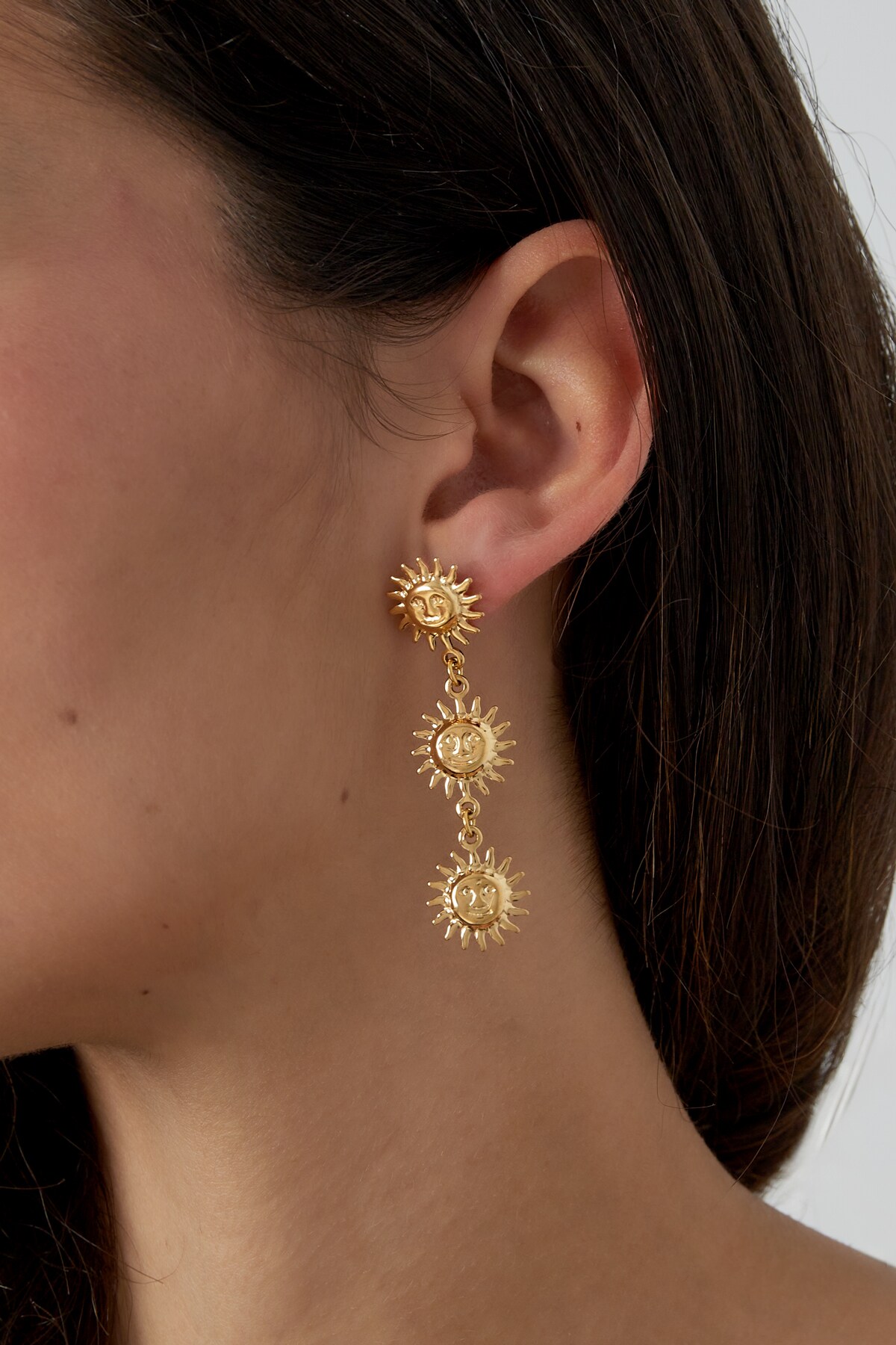 Earrings sunny day - Gold color Picture2