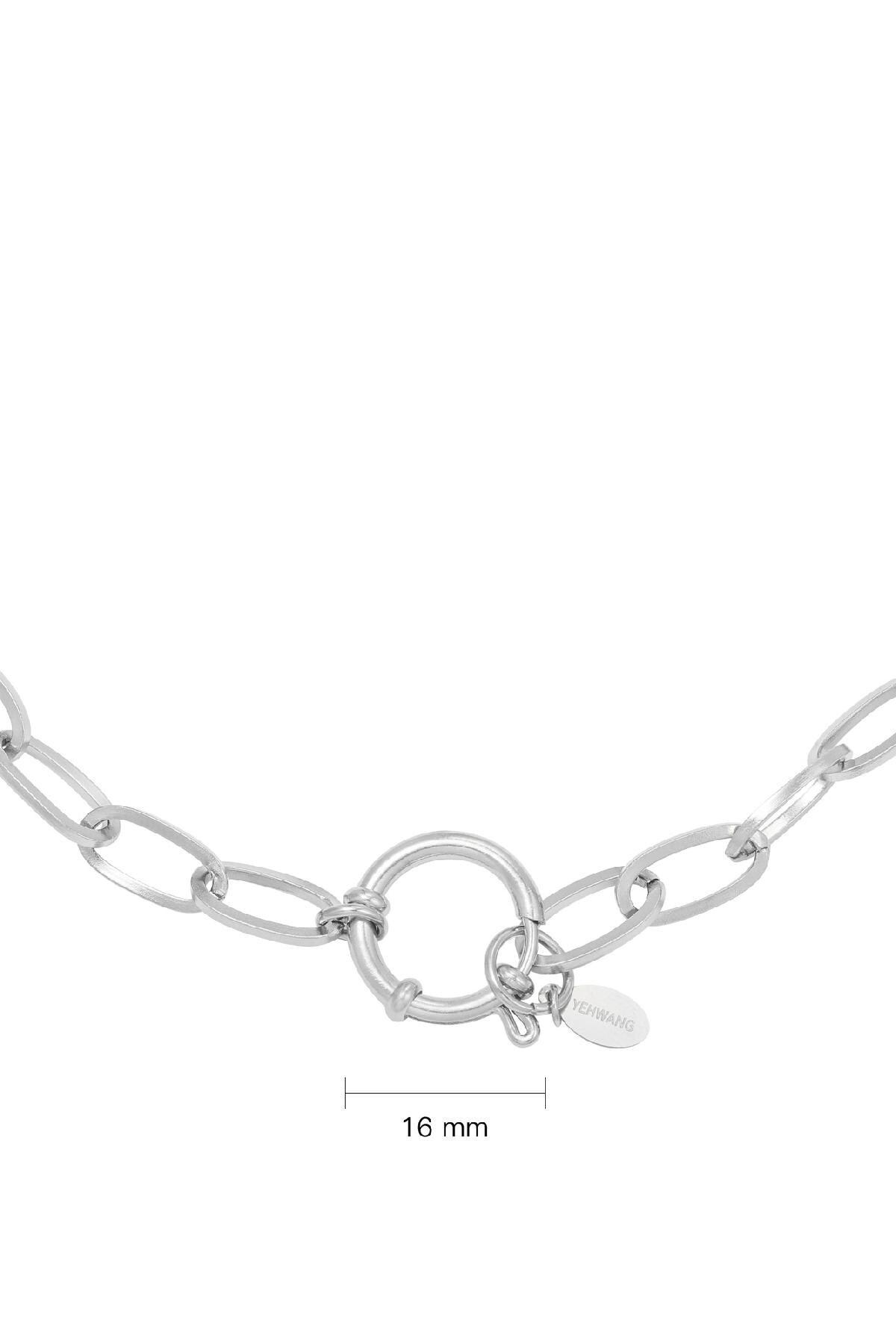 Necklace Chain Eve Silver Stainless Steel h5 Picture2