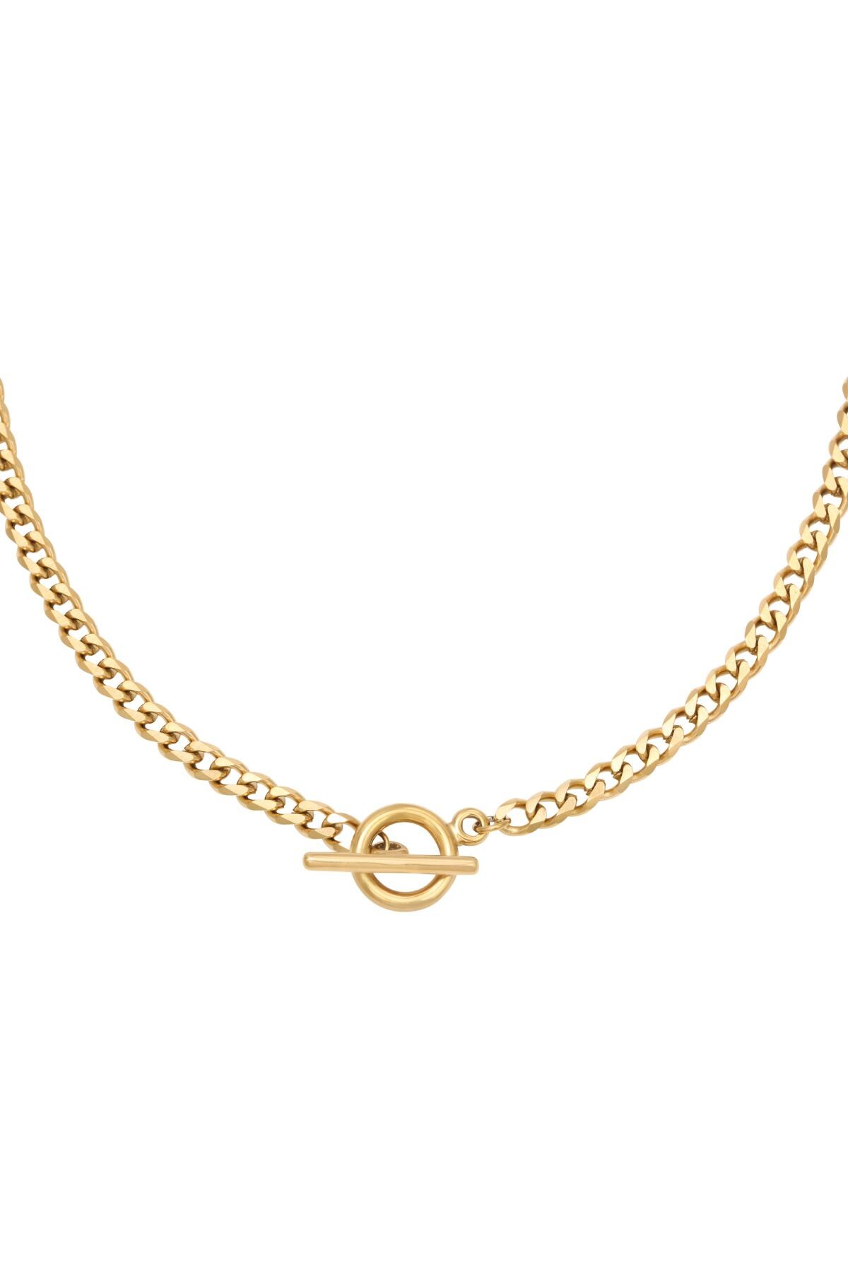 Gold color / Necklace Chain Sanya Gold Stainless Steel 