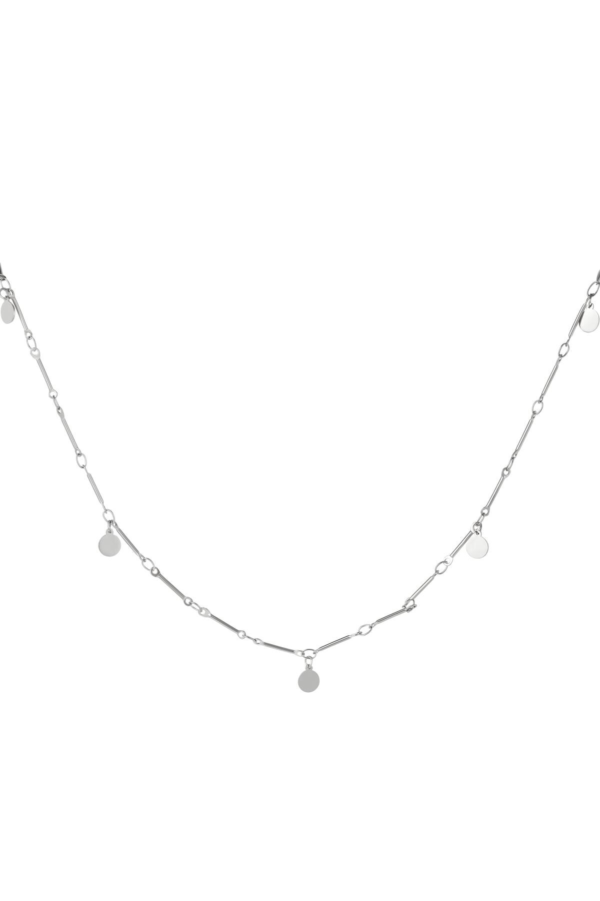 Silver color / Stainless steel necklace Silver 