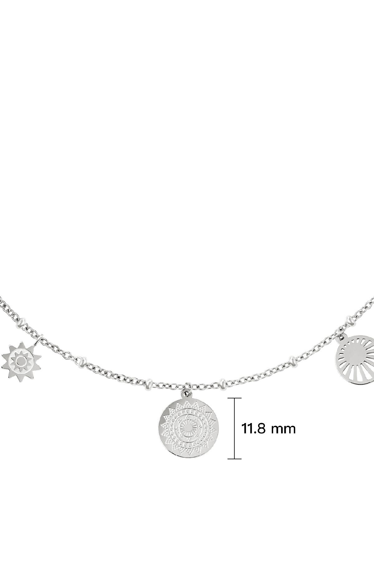 Necklace solar Silver Stainless Steel h5 Picture2