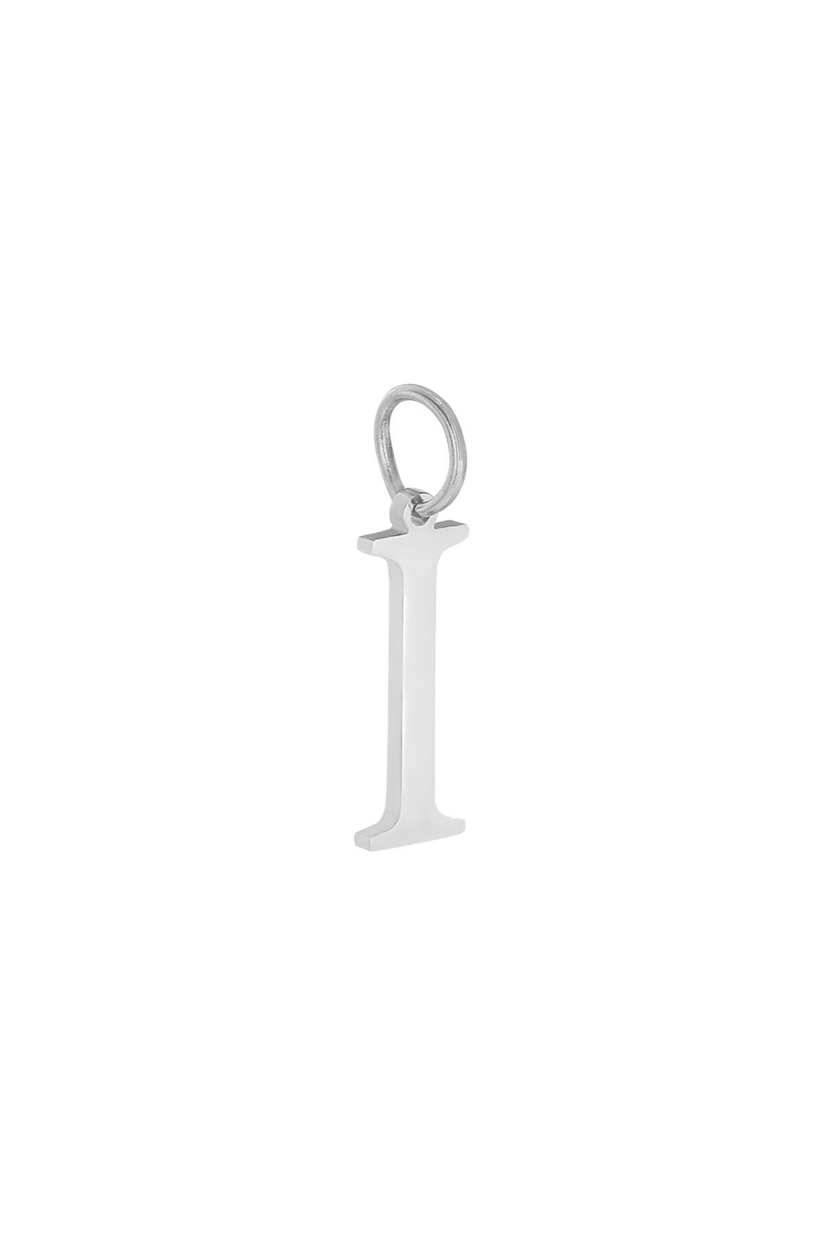 Colore argento / Charm I Silver Stainless Steel Immagine13