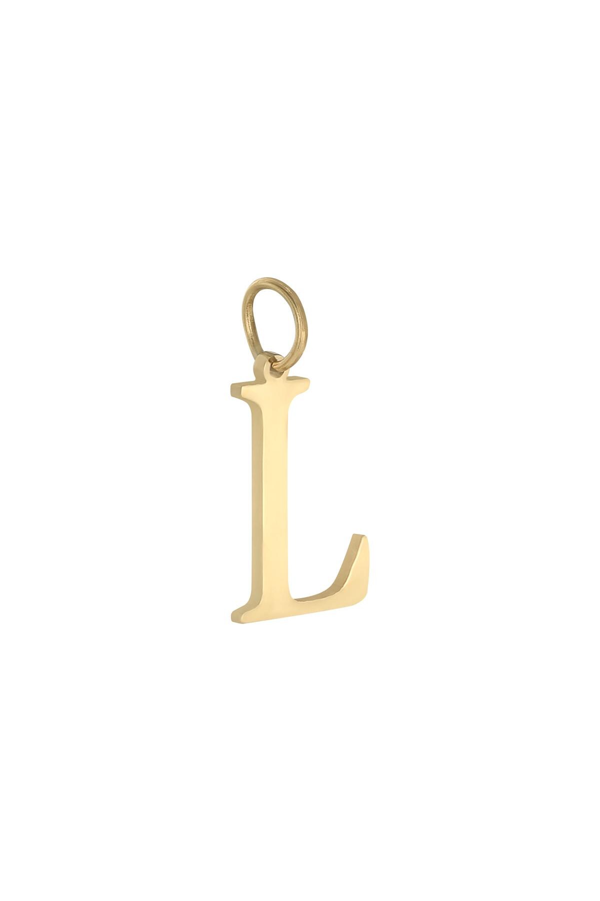 Colore oro / Charm L Gold Stainless Steel Immagine42