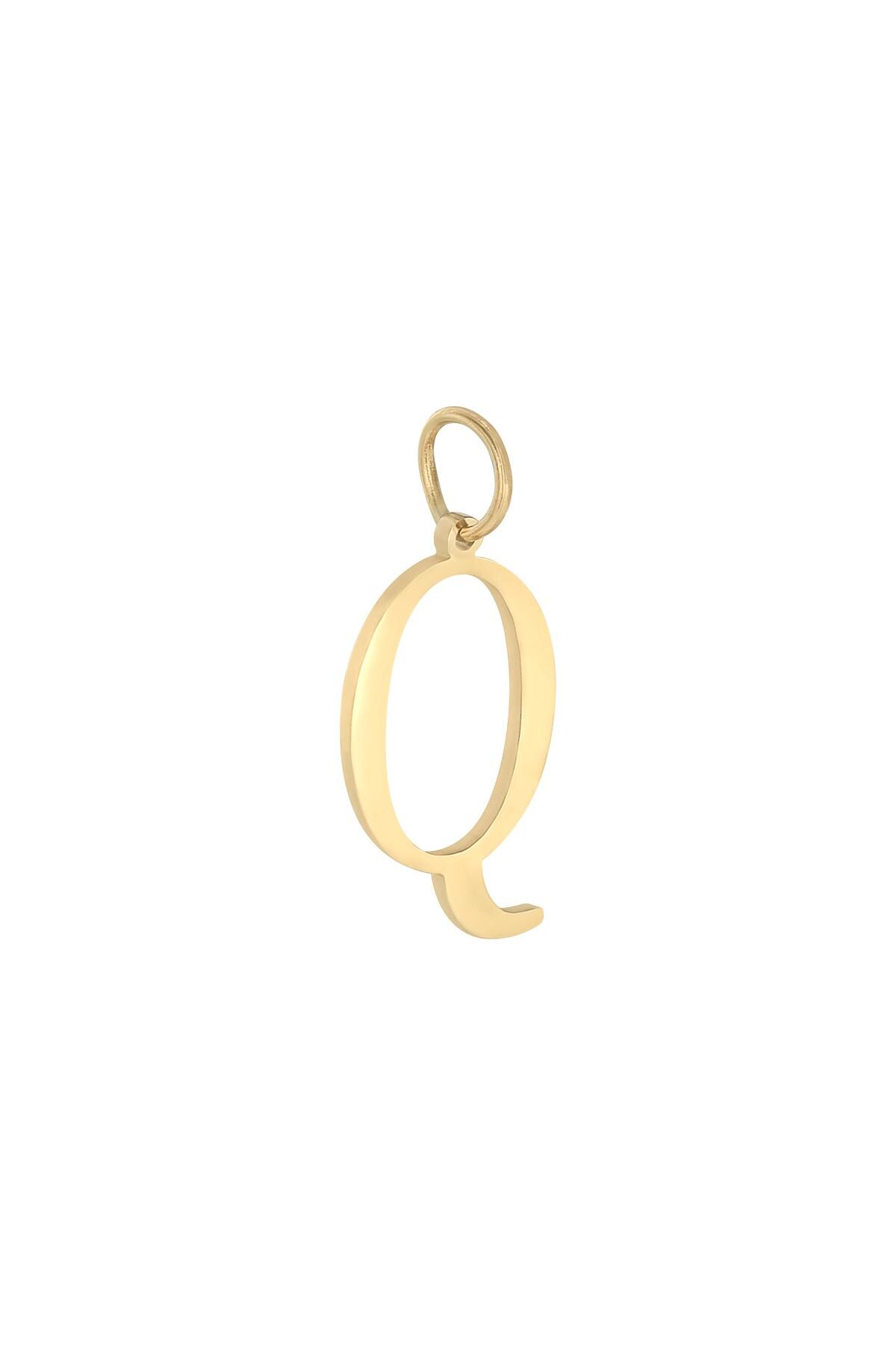 Colore oro / Charm Q Gold Stainless Steel Immagine17