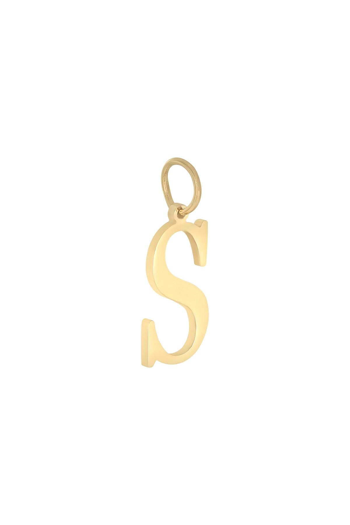 Colore oro / Charm S Gold Stainless Steel Immagine37