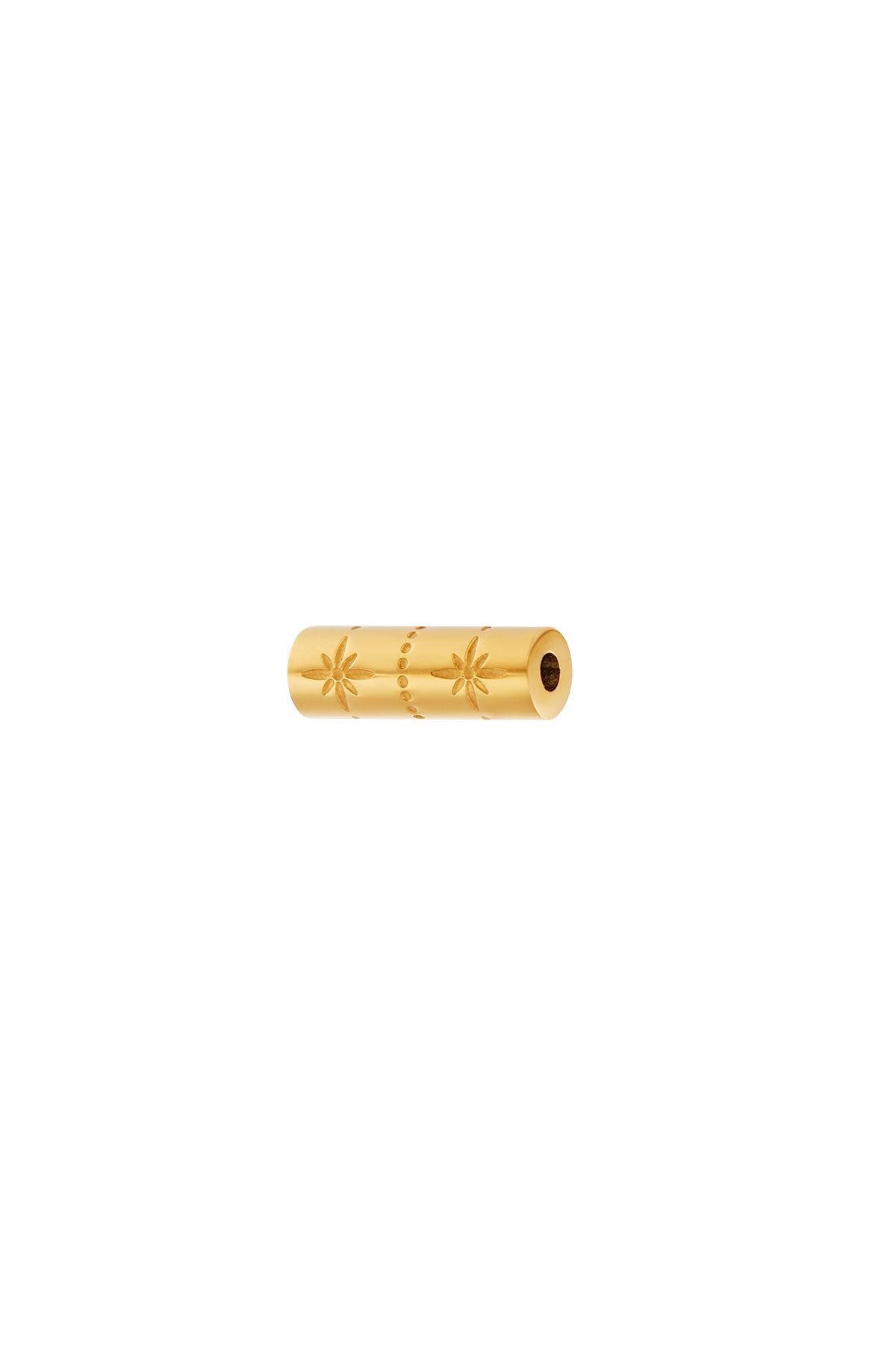 Stainless steel North Star Bead Gold h5 