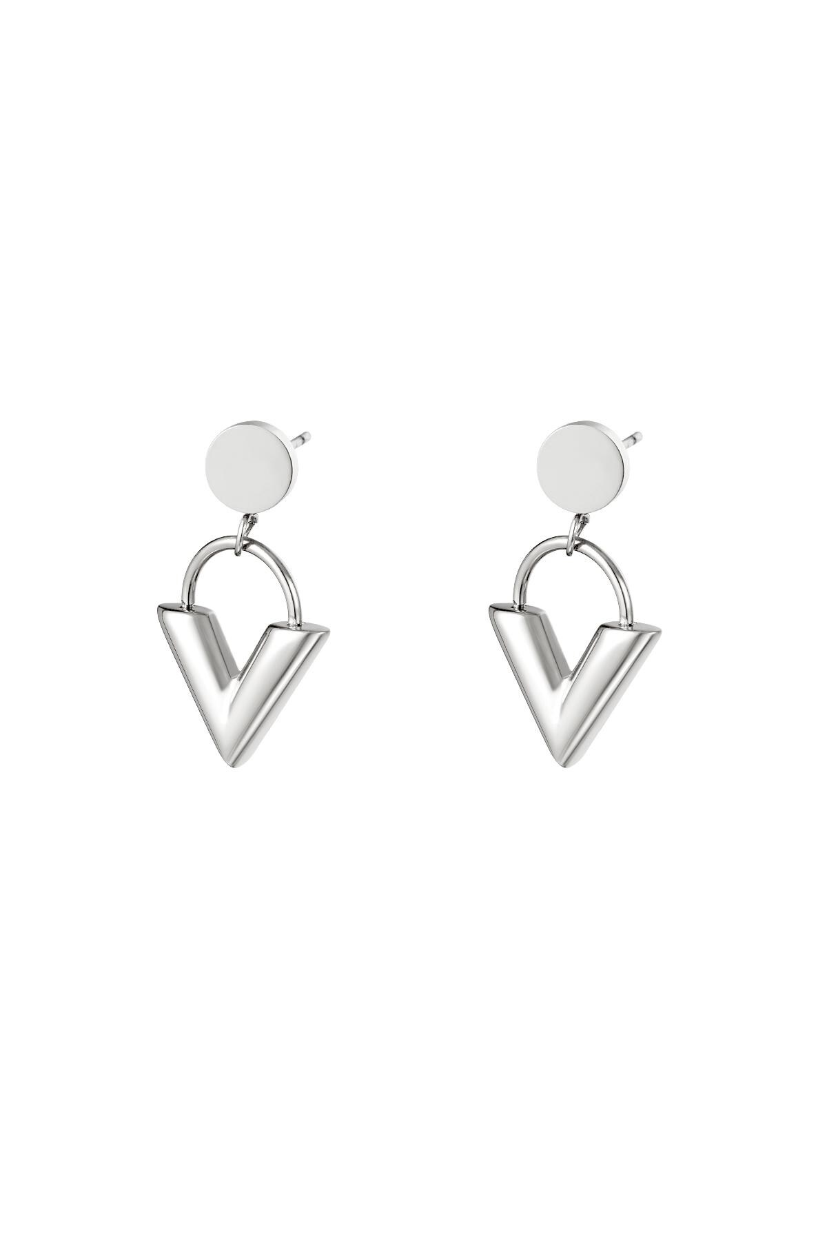 Silver color / Earrings Venus Silver Stainless Steel Picture2