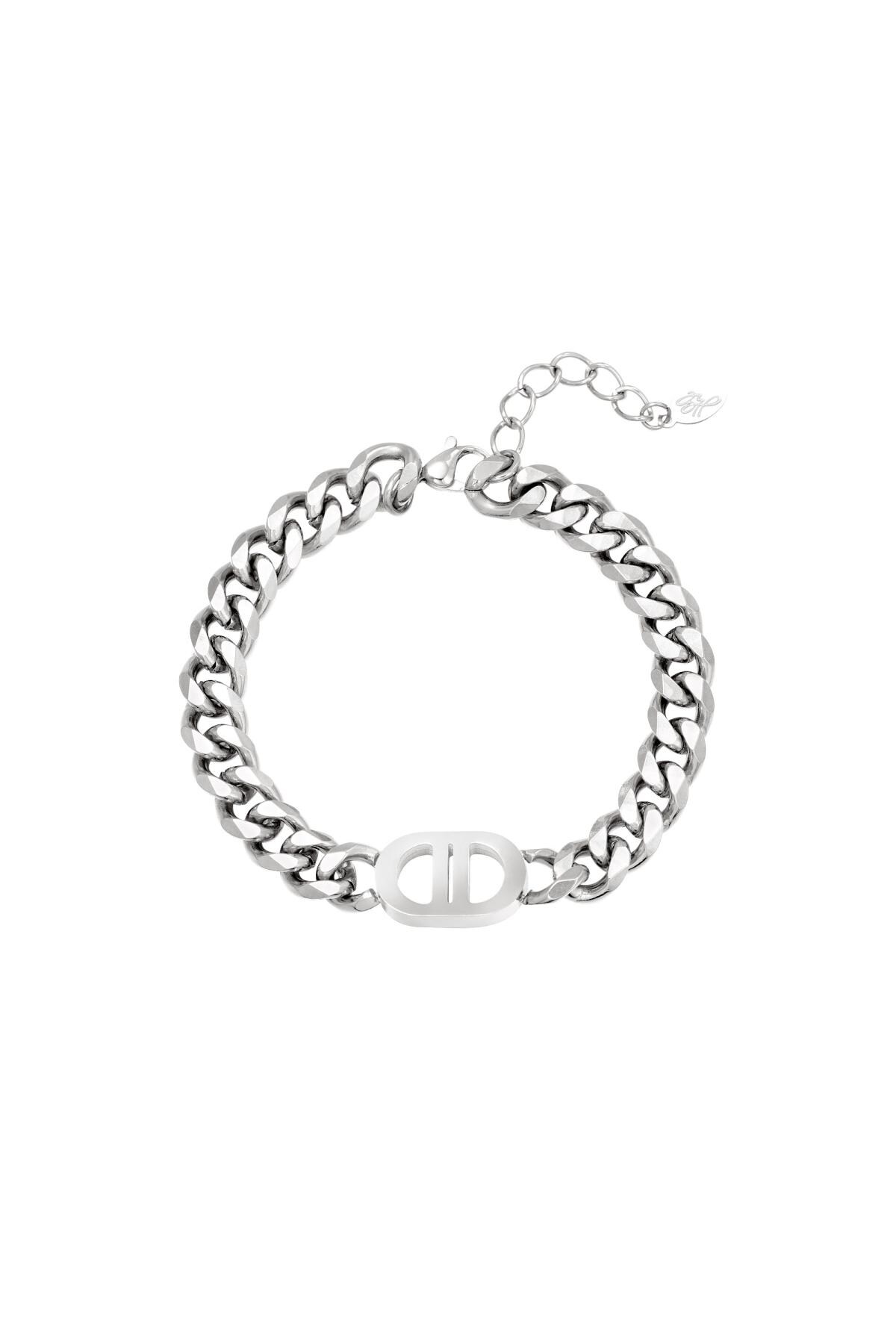 Bracelet The Good Life Silver Stainless Steel h5 