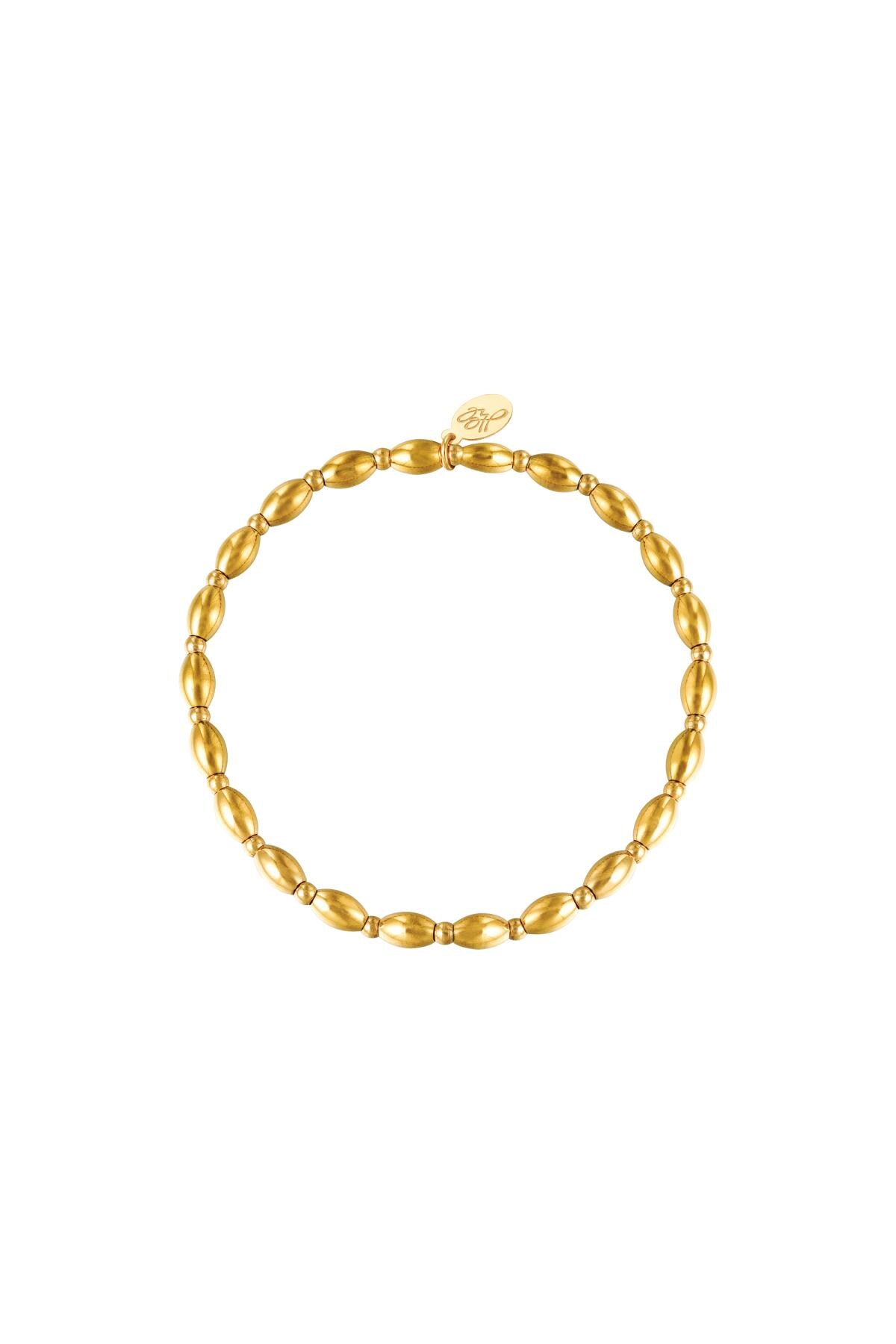 Gold color / Bracelet Amelia Gold Stainless Steel 