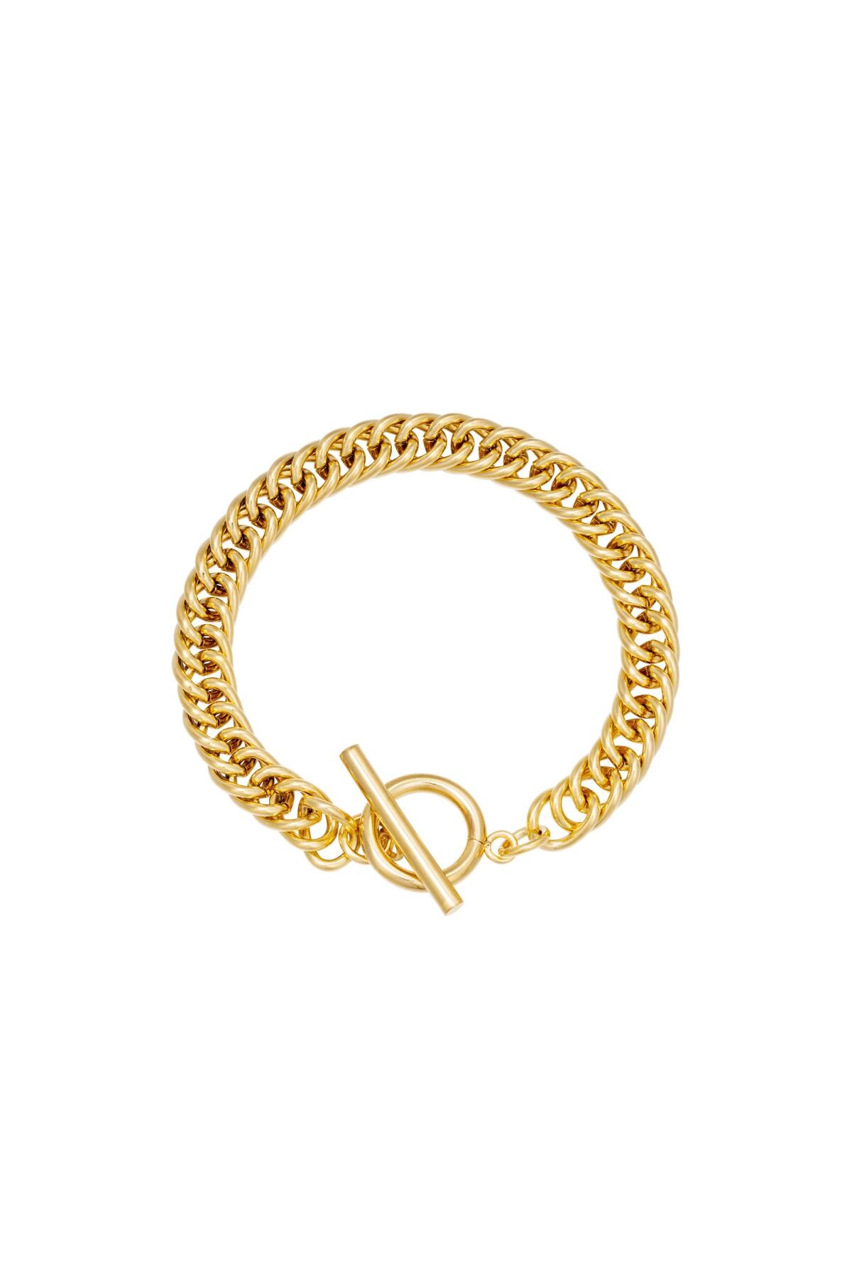 Gold color / Bracelet Dublin Gold Stainless Steel 