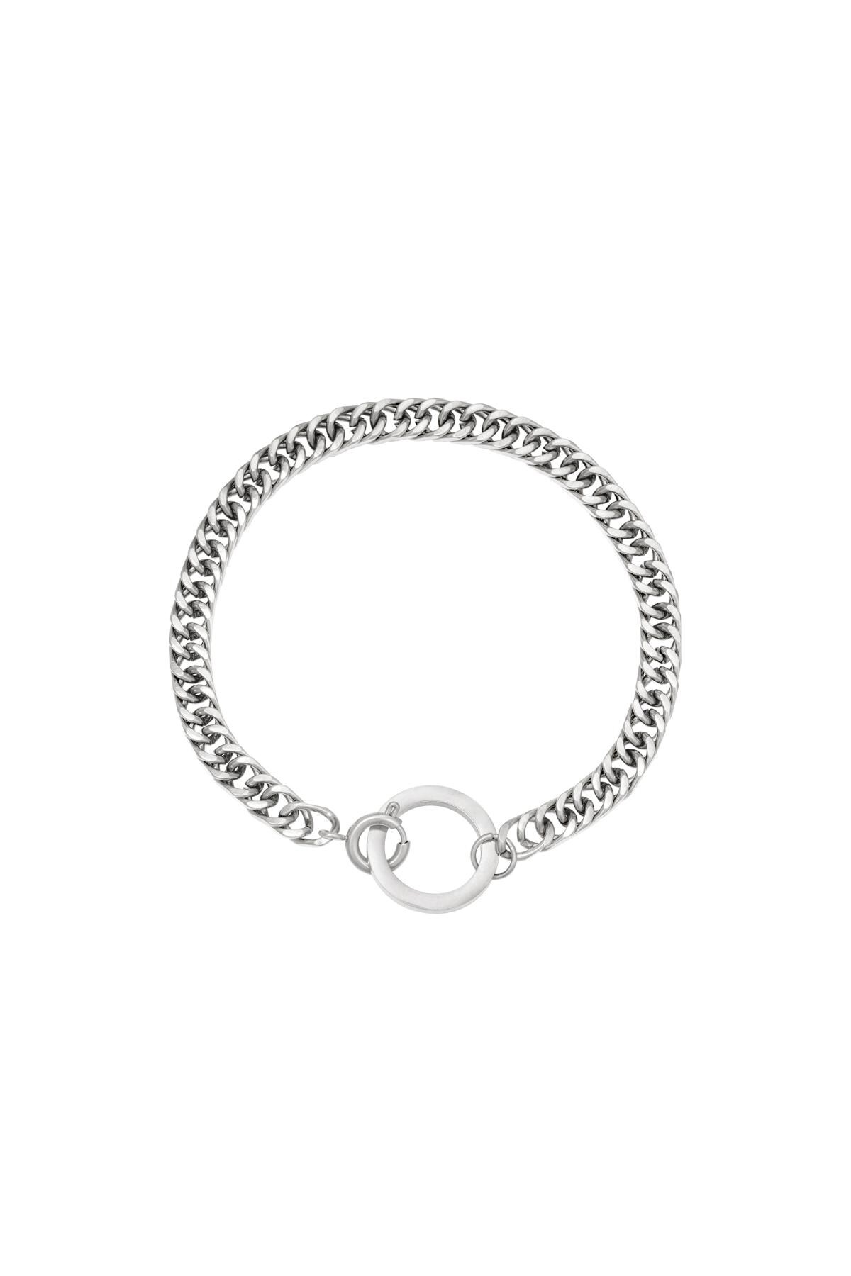 Bracelet Connect Silver Stainless Steel h5 