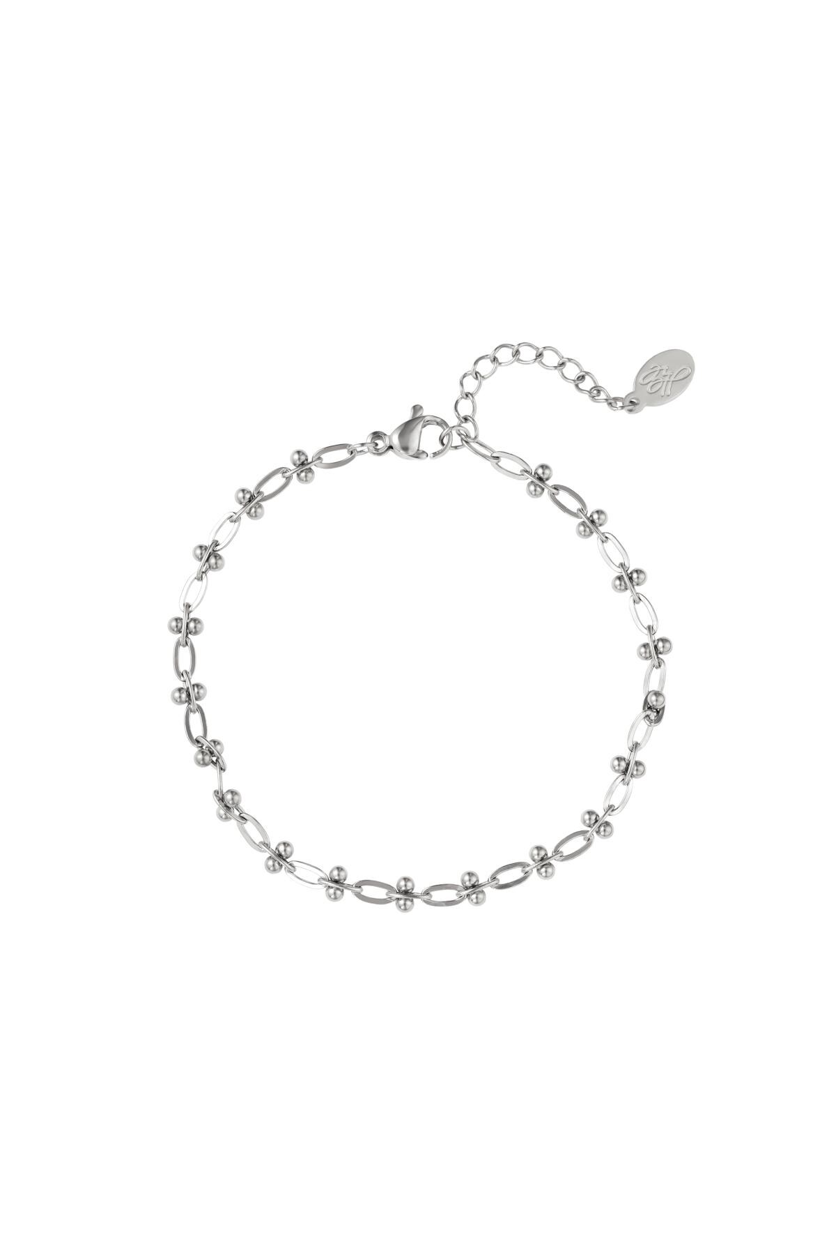 Stainless steel bracelet Silver h5 