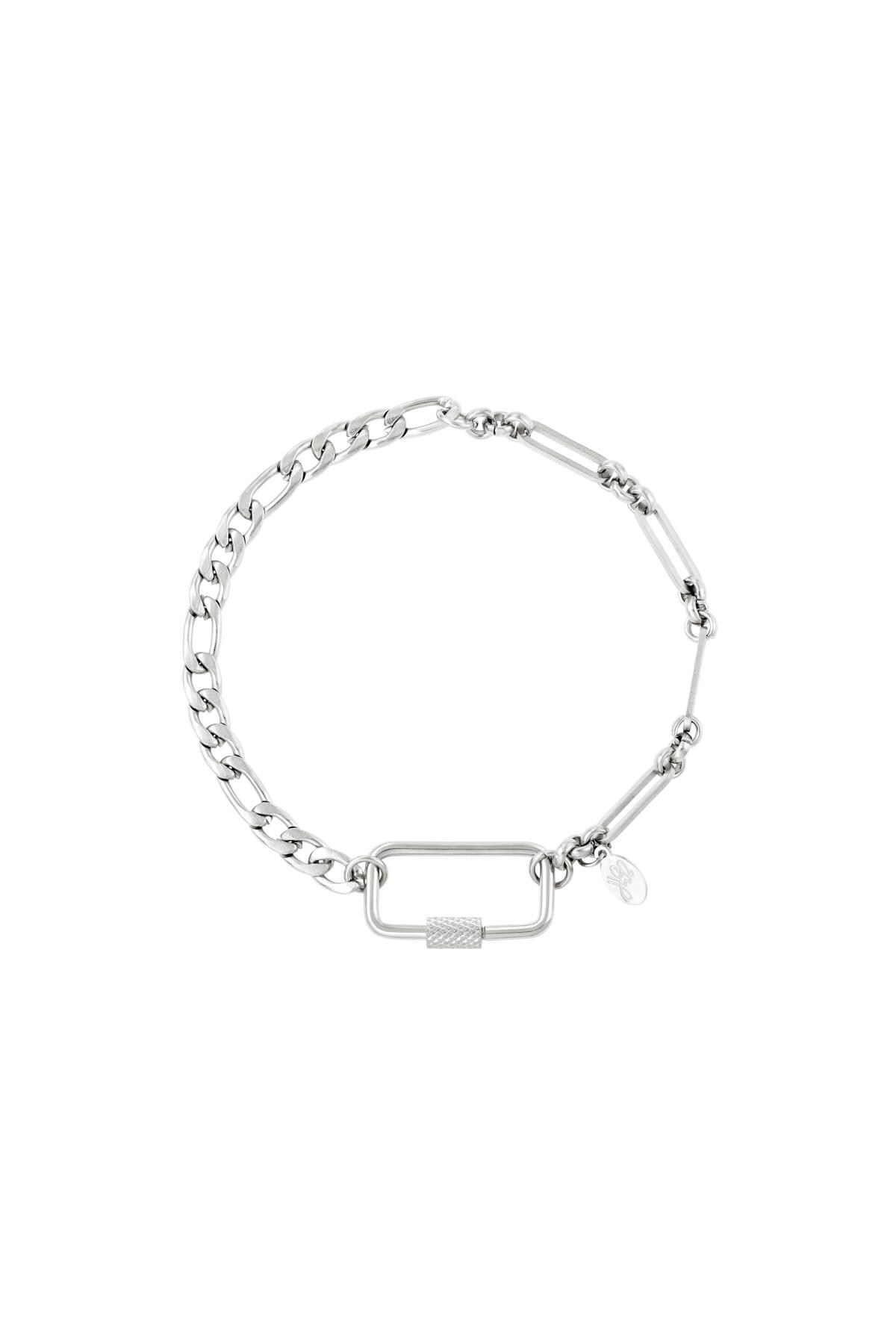 Stainless steel bracelet Silver h5 