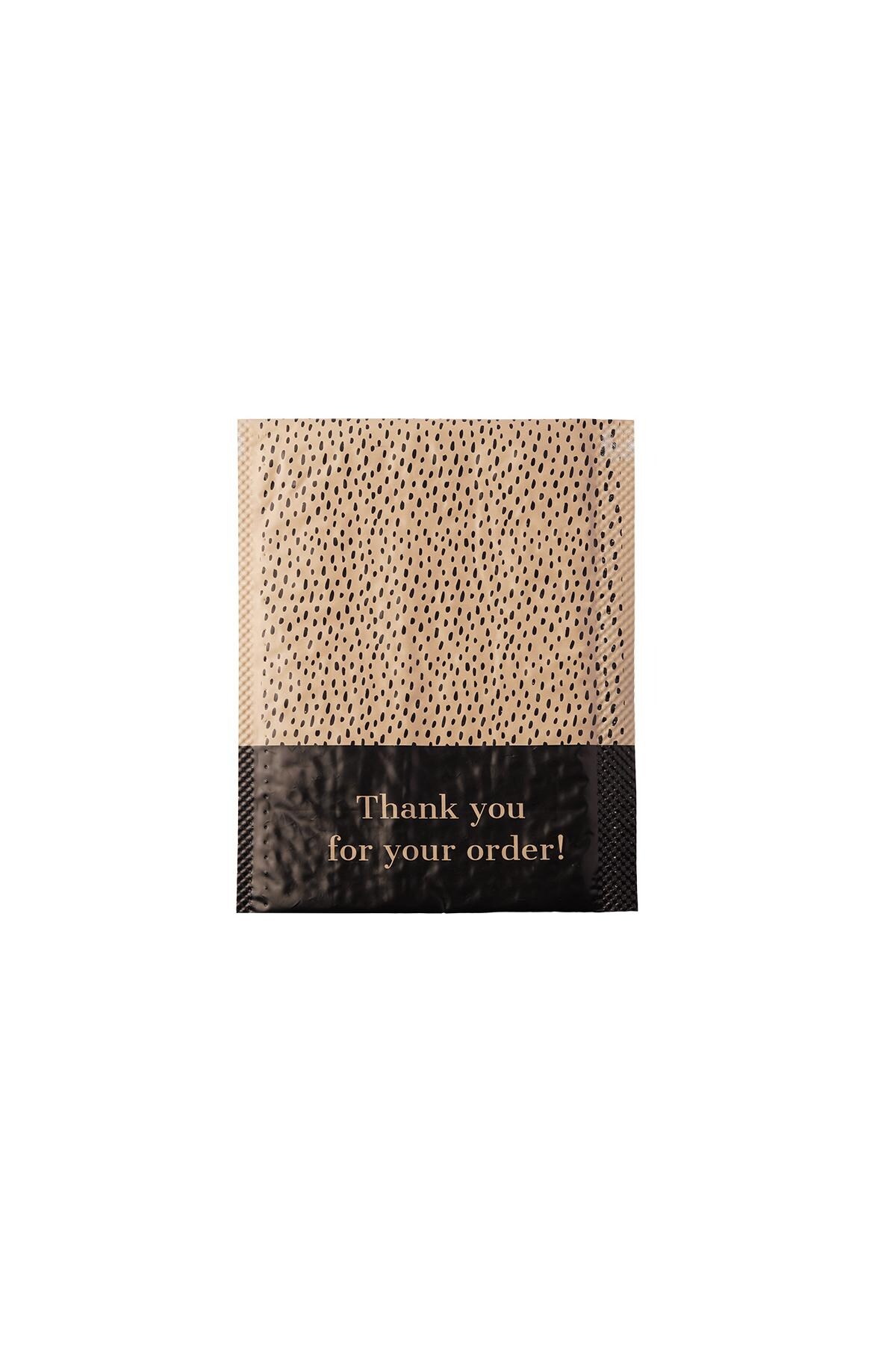 Packaging envelope thank you 20x15 Beige Plastic 