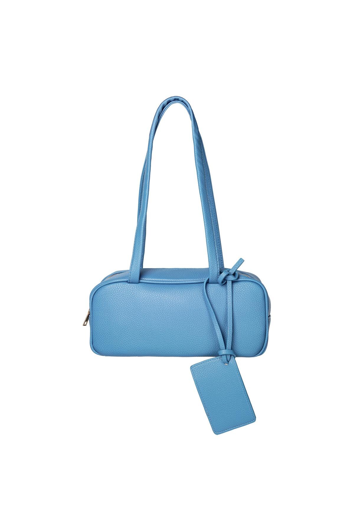 Bag Squared Blue PU 