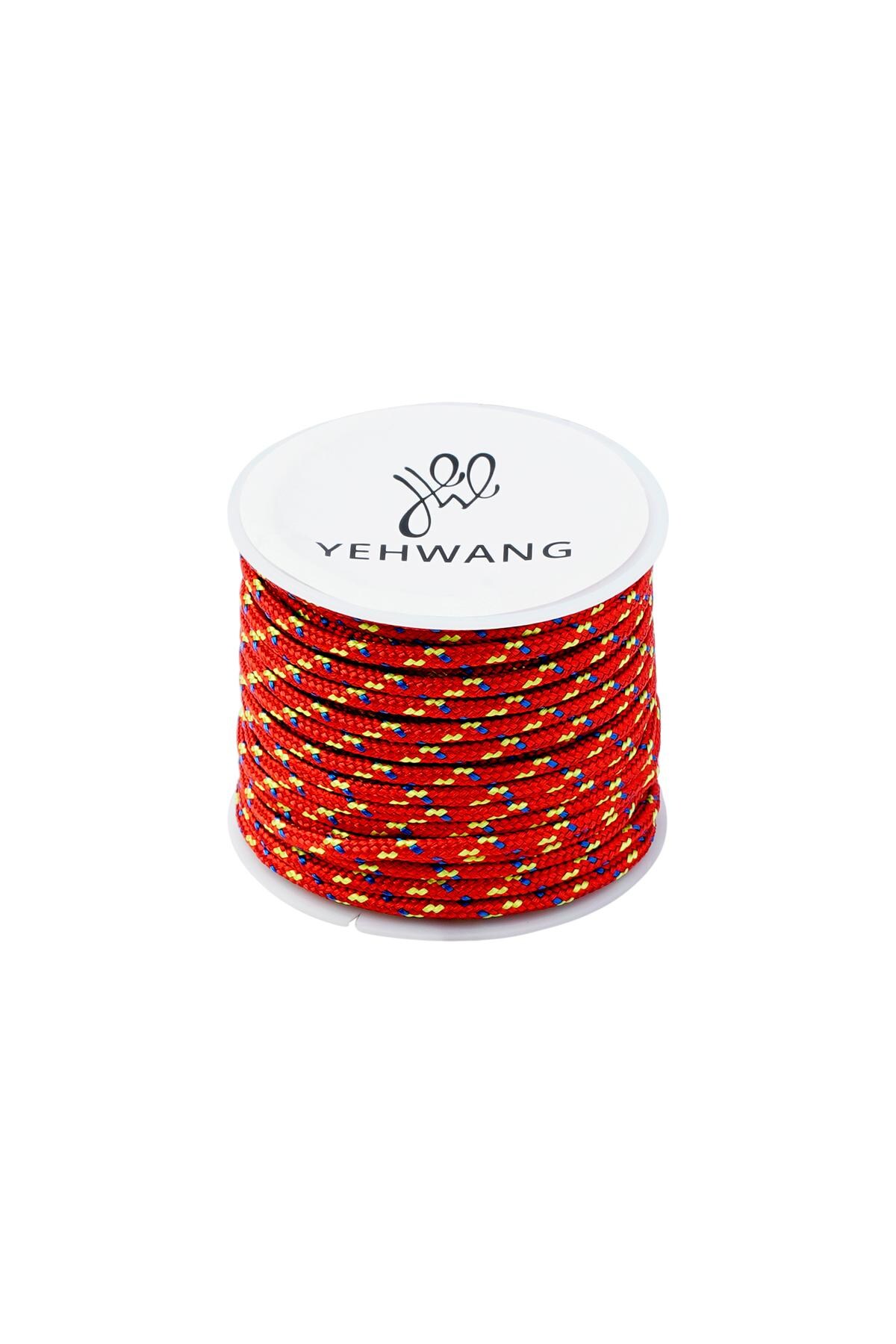 DIY Cord Multi Colors Orange Polyester 