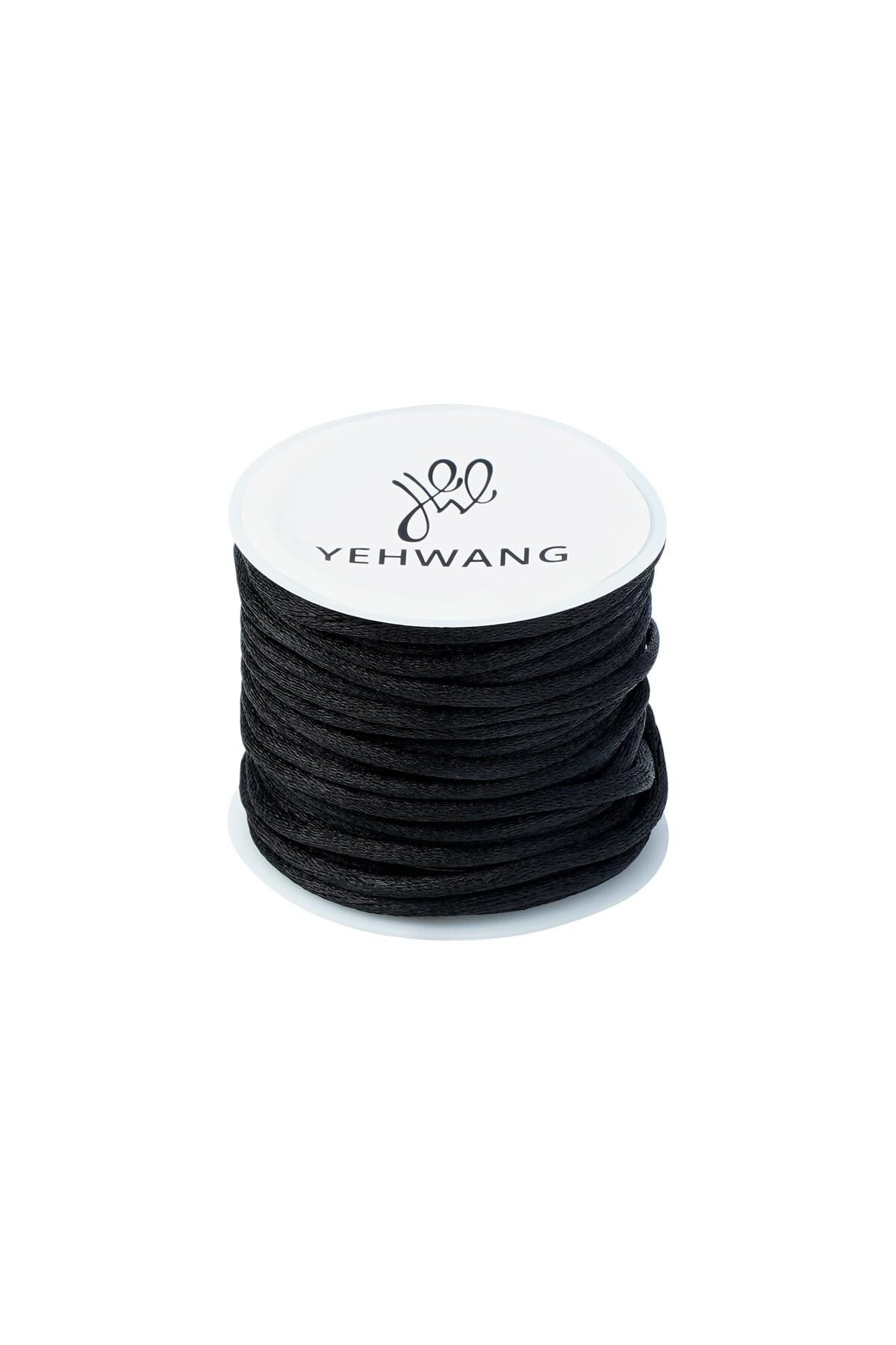 Black / DIY Cord Winter Colors Black Polyester Picture7