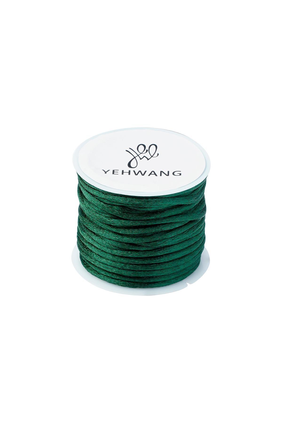 Green / DIY Cord Winter Colors Green Polyester 