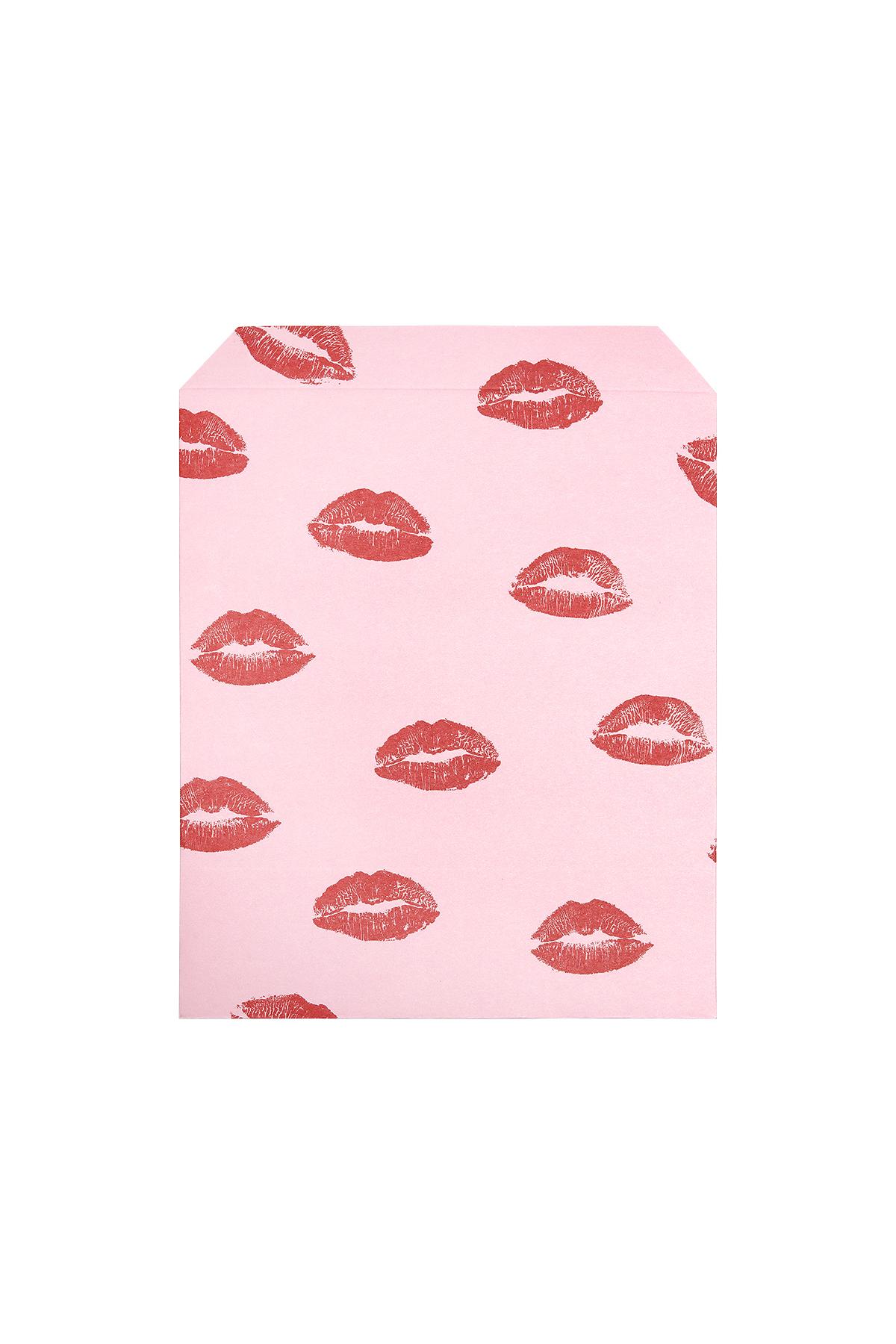 Paper gift bag Pink h5 