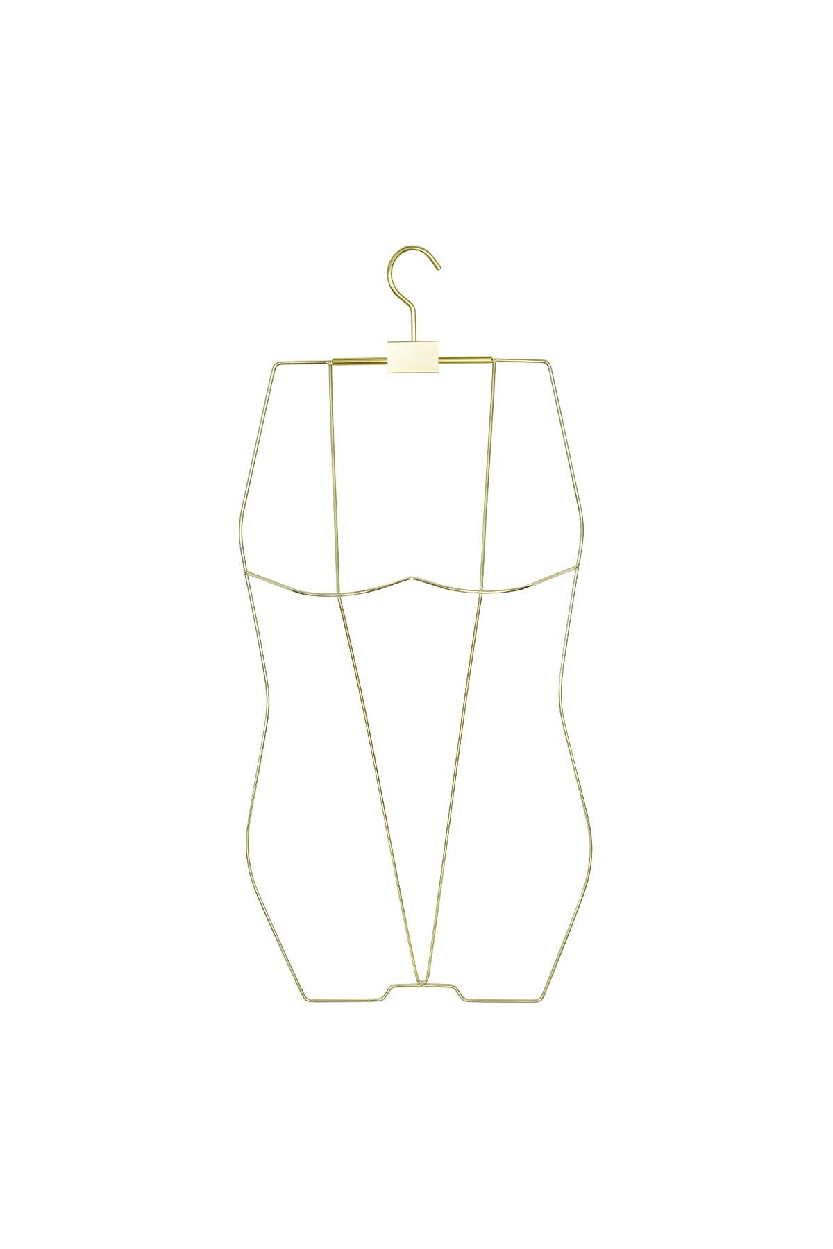 Clothing hanger swimwear Gold 