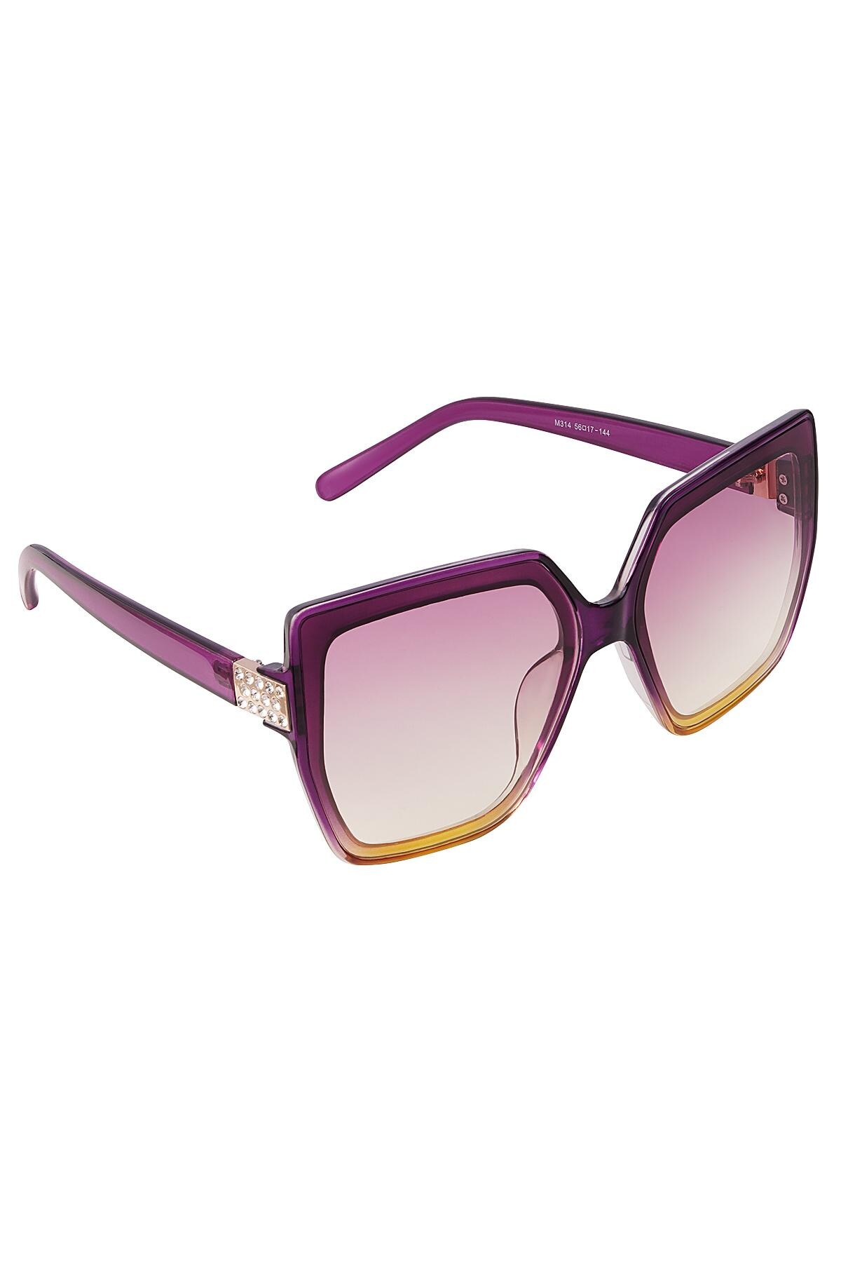 Big colourful sunglasses Fuchsia PC One size h5 