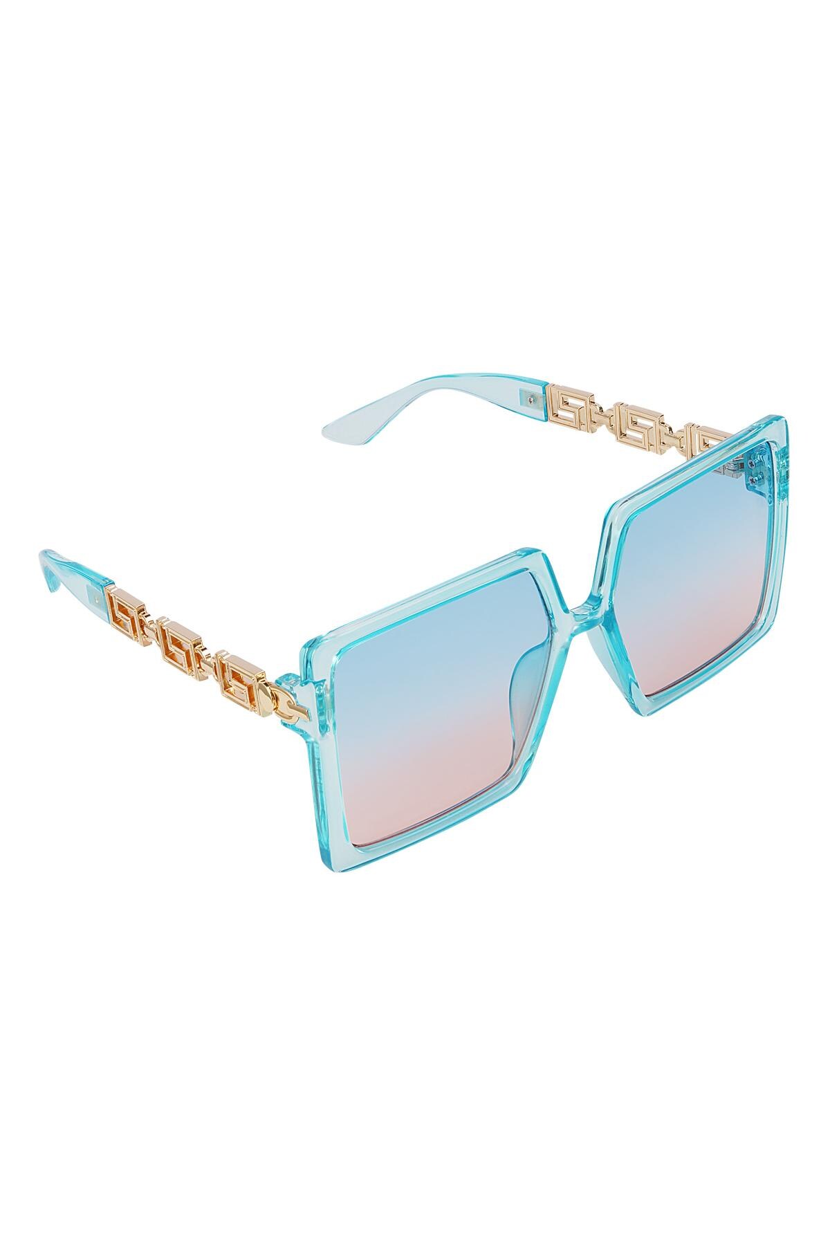 Square sunglasses Blue PC One size 