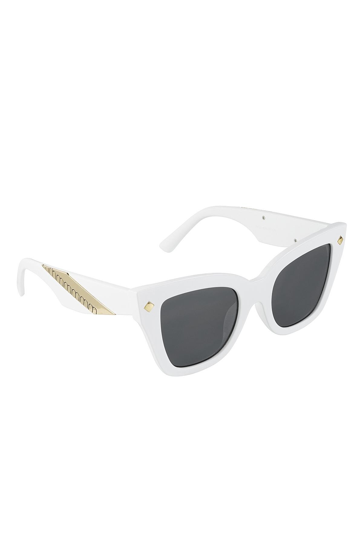 Sunglasses basic/gold White PC One size 