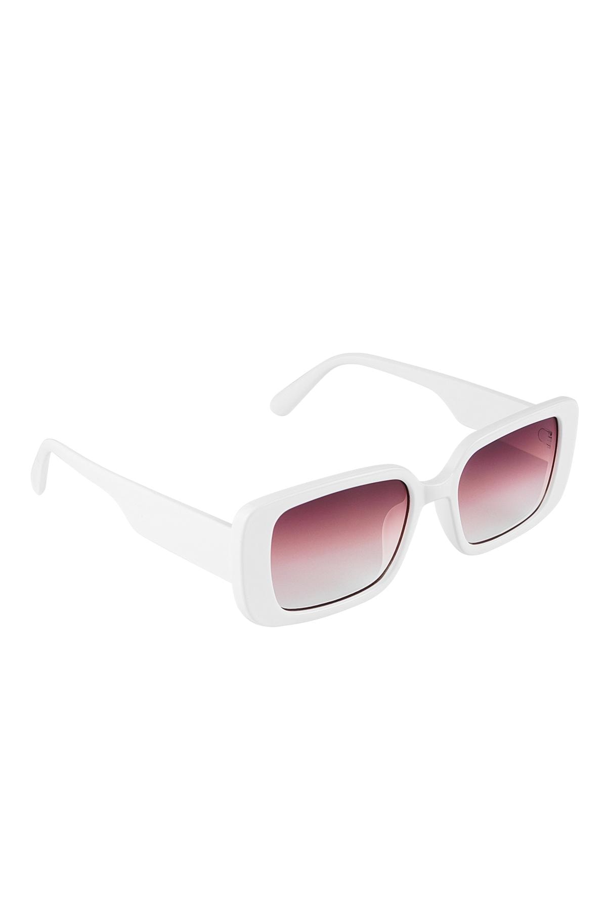 Gafas de sol con montura pequeña Blanco PC One size h5 