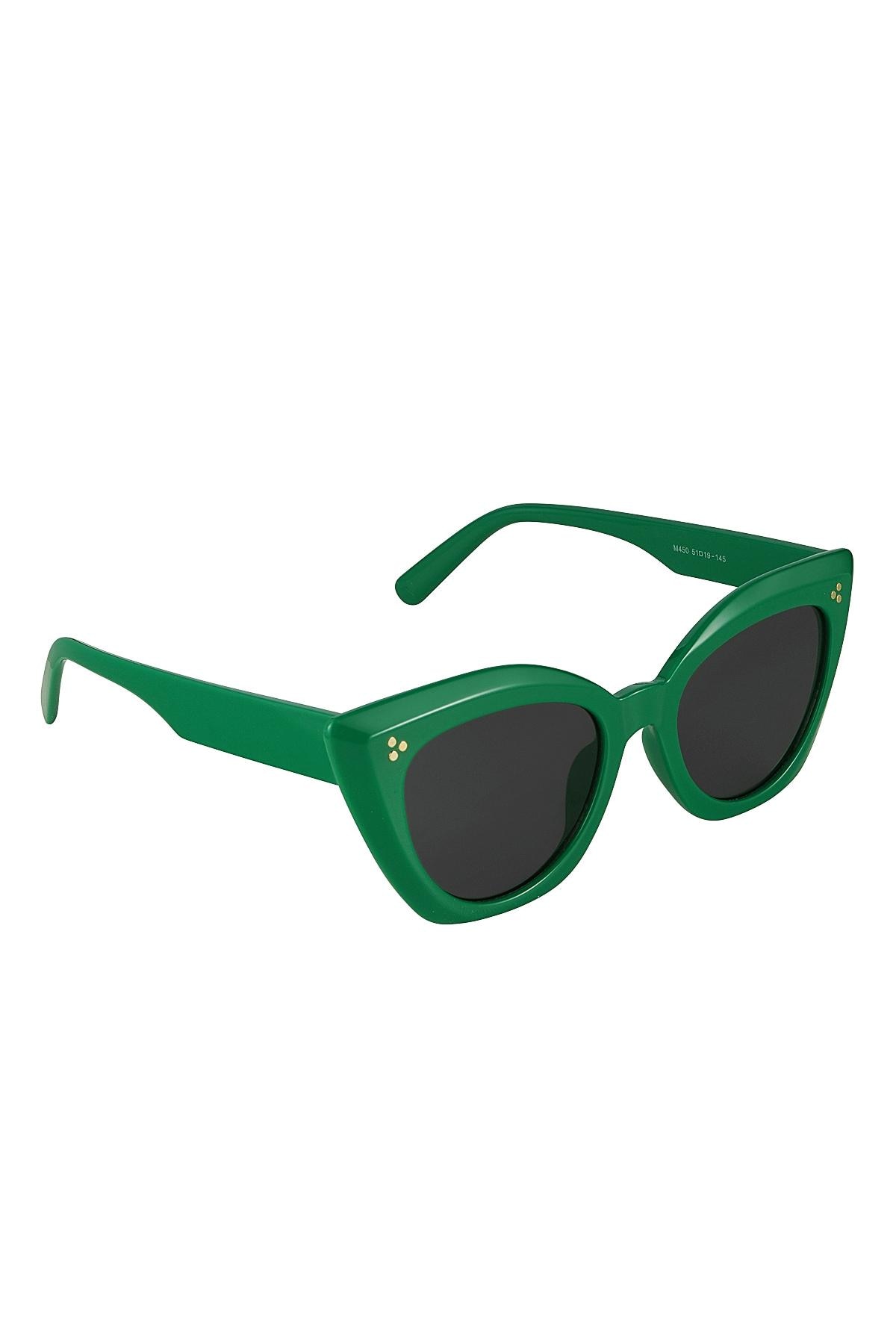 Gafas de sol ojo de gato Verde PC One size h5 